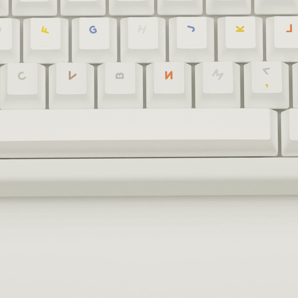 Non OCD Design Keycaps and Mechanical Keyboard