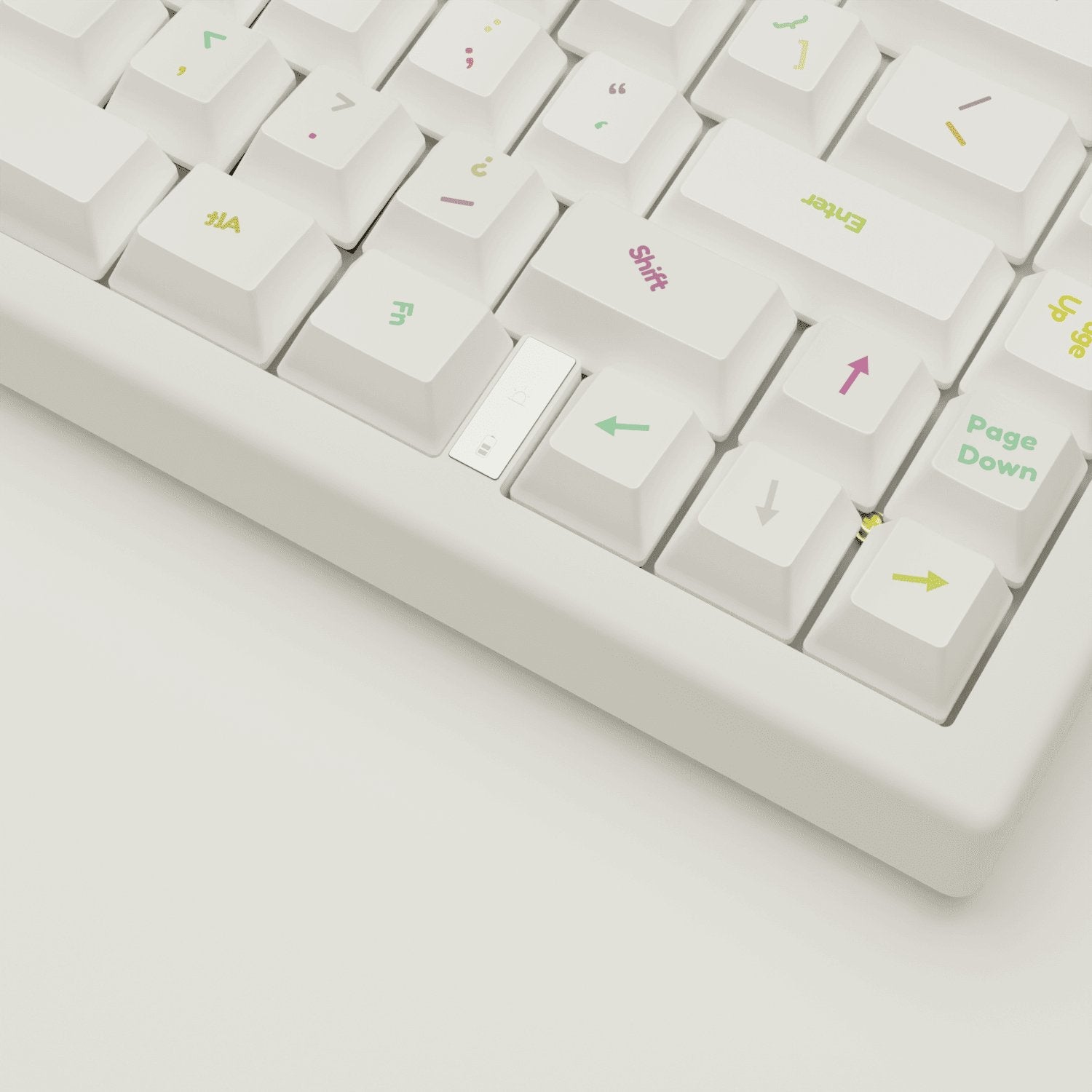 Non OCD Design Keycaps and Mechanical Keyboard