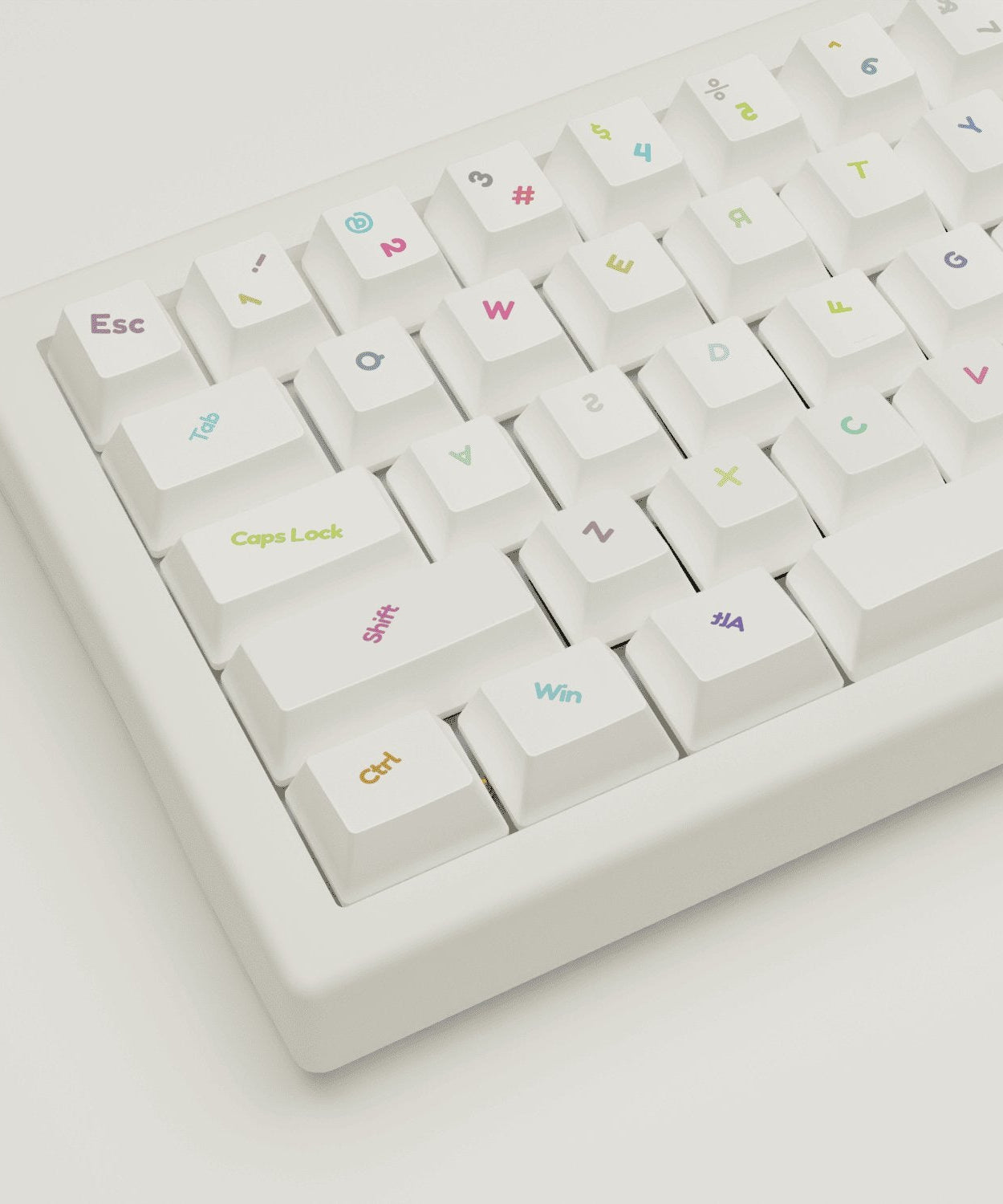 Non OCD Design Keycaps and Mechanical Keyboard