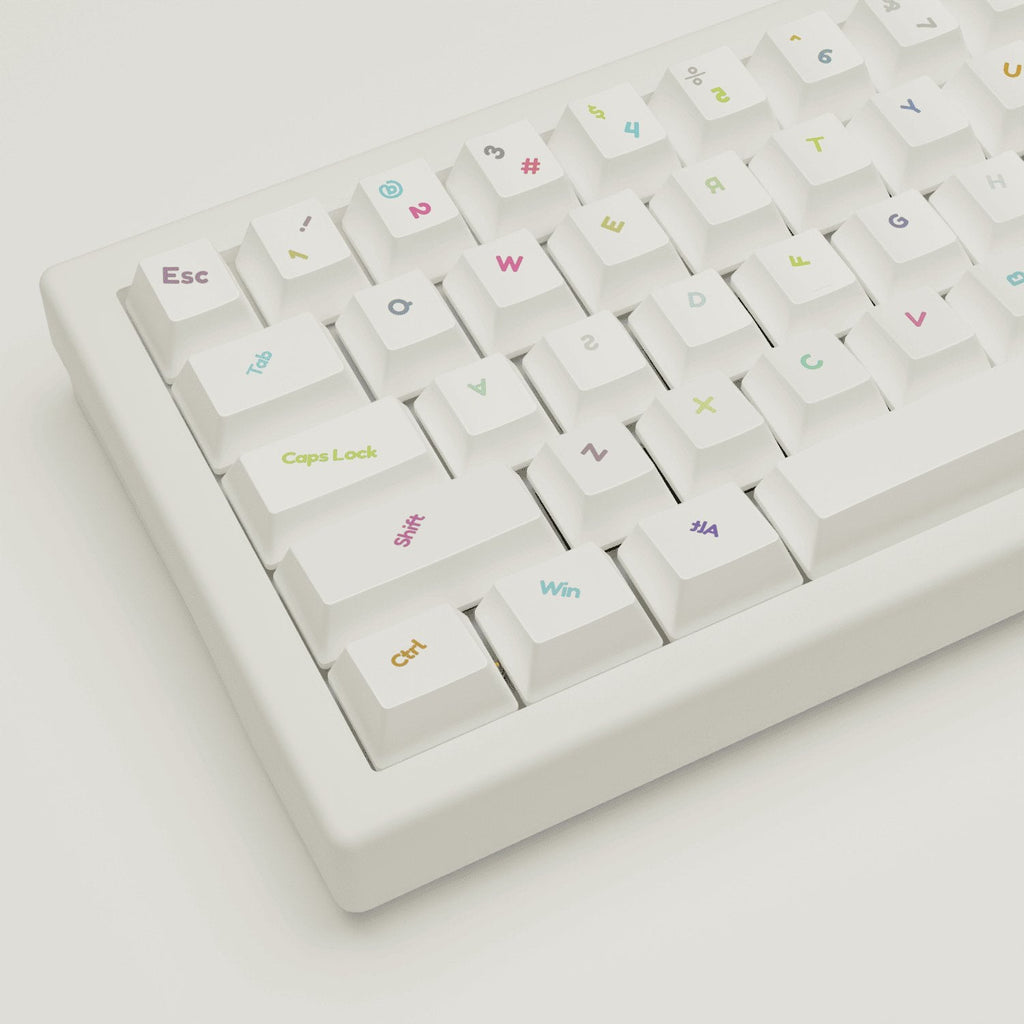 Non OCD Design Keycaps and Mechanical Keyboard