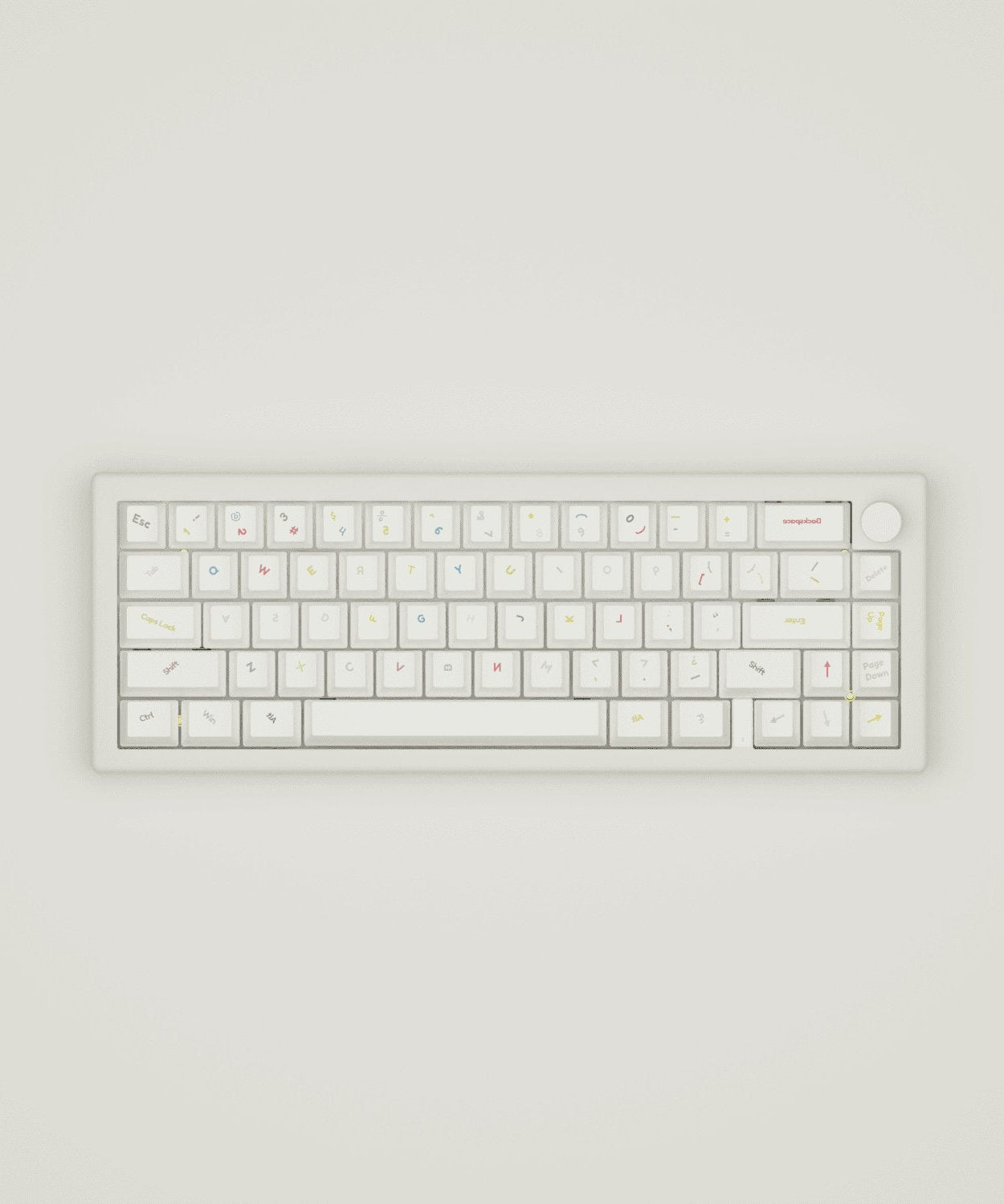 Non OCD Design Keycaps and Mechanical Keyboard