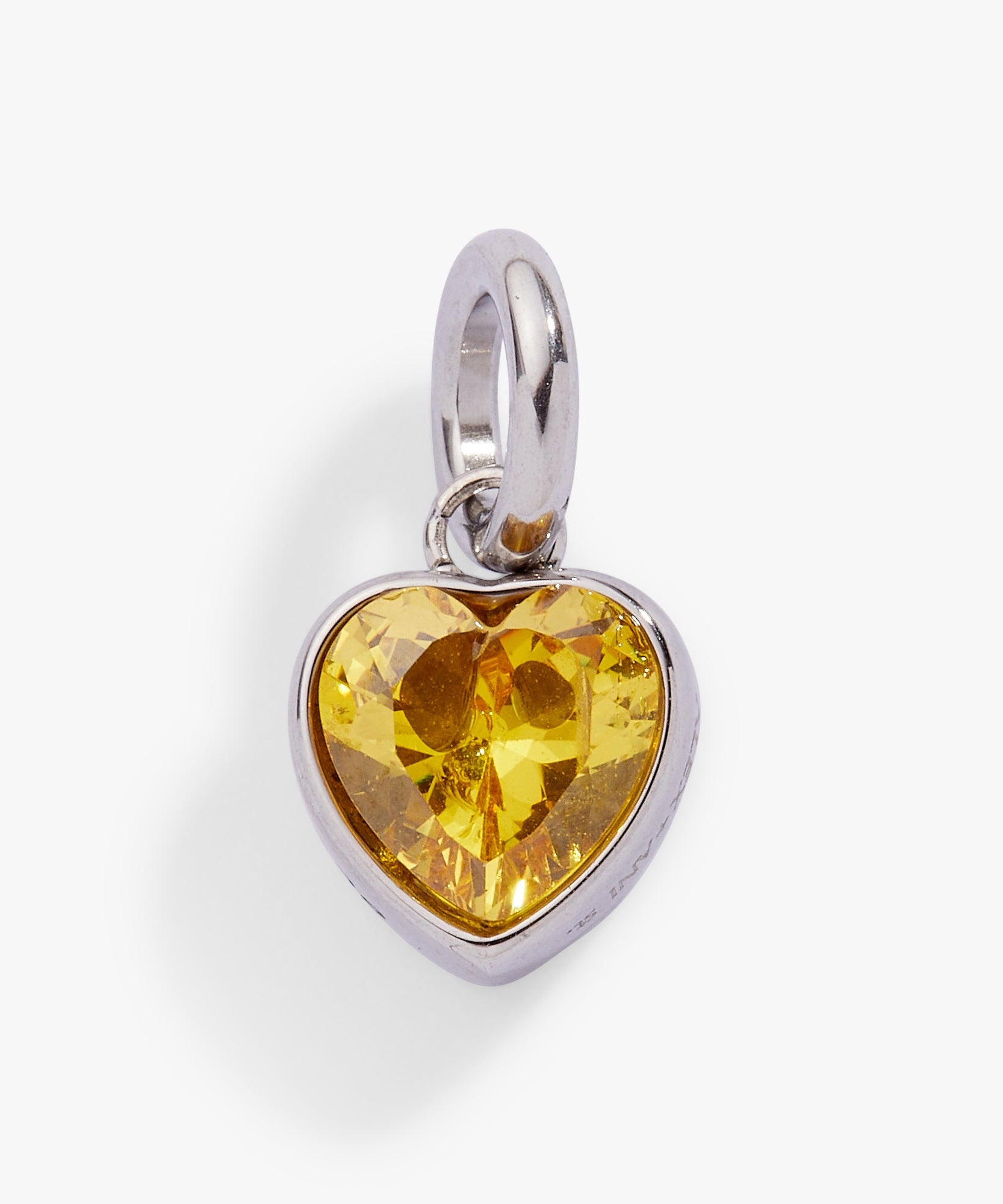 November 'Balance' Heart Birthstone Charm