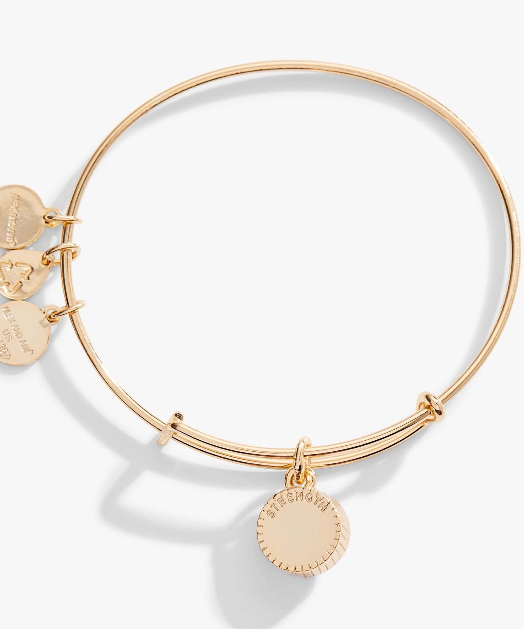 November Birthstone Charm Bangle, Topaz