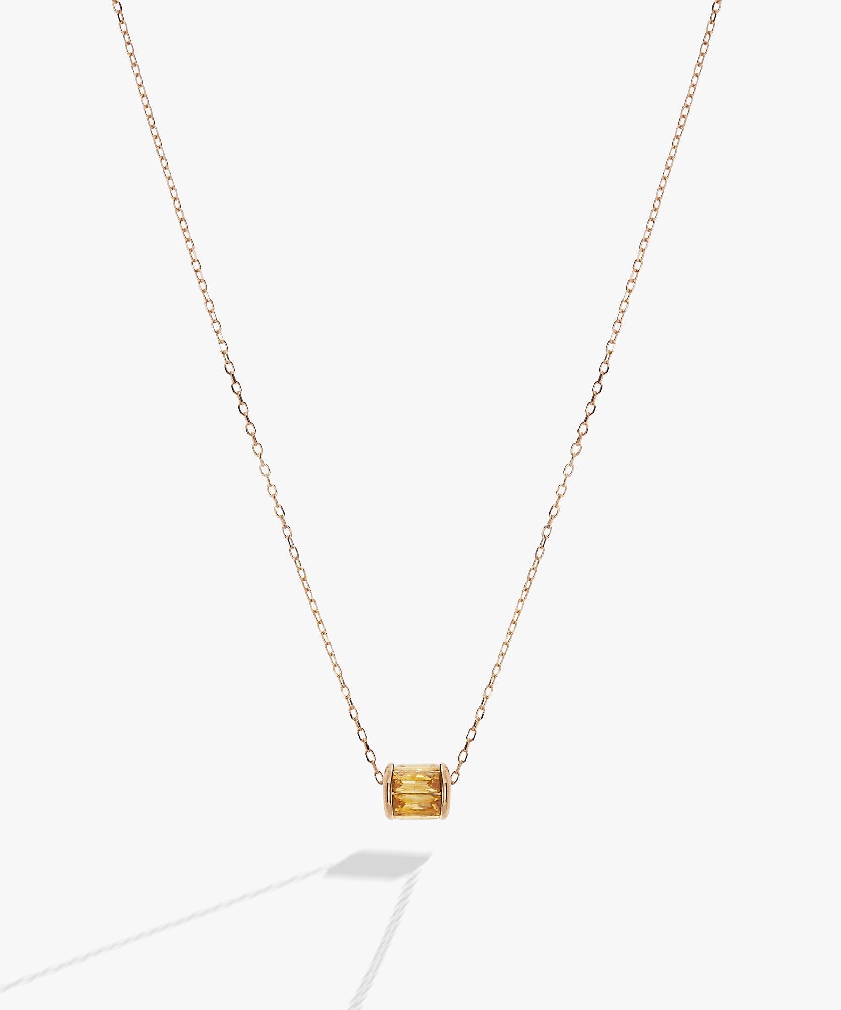 November Birthstone Precious Pendant Necklace