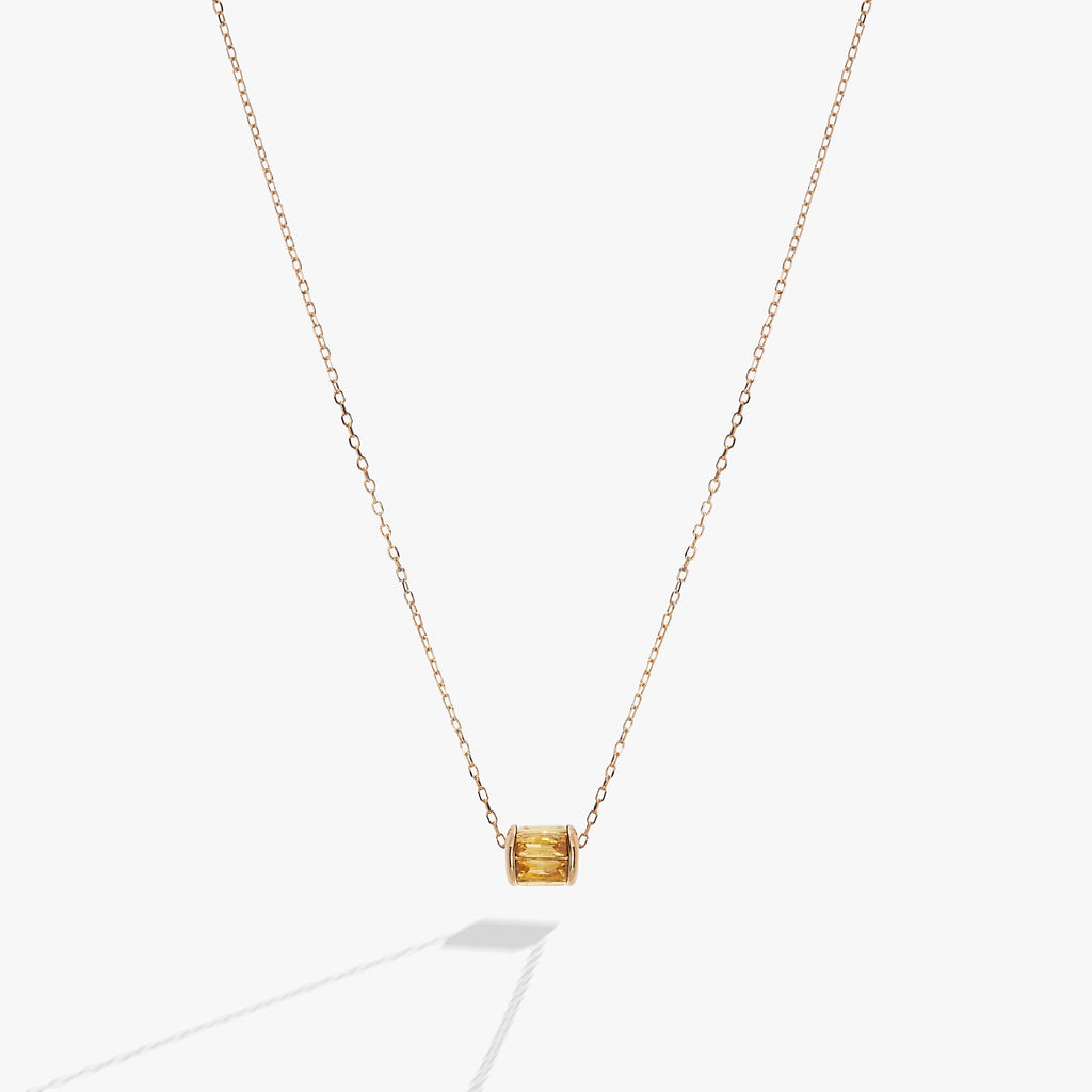 November Birthstone Precious Pendant Necklace