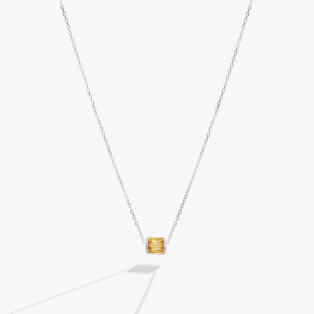 November Birthstone Precious Pendant Necklace