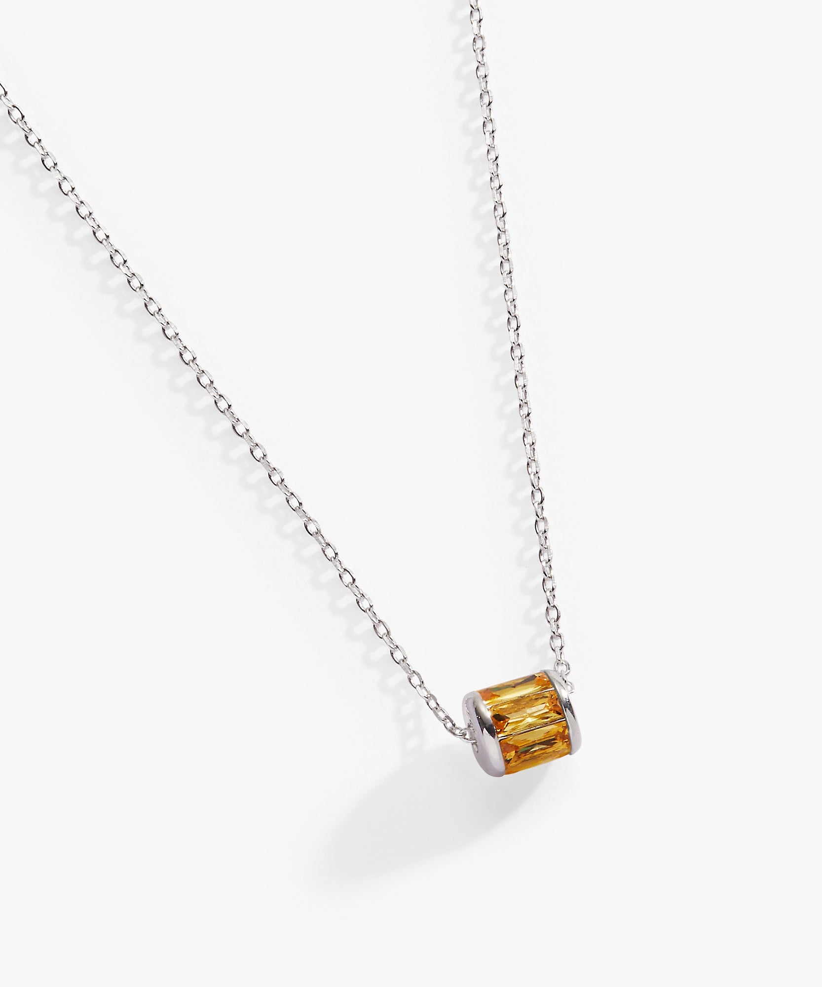 November Birthstone Precious Pendant Necklace