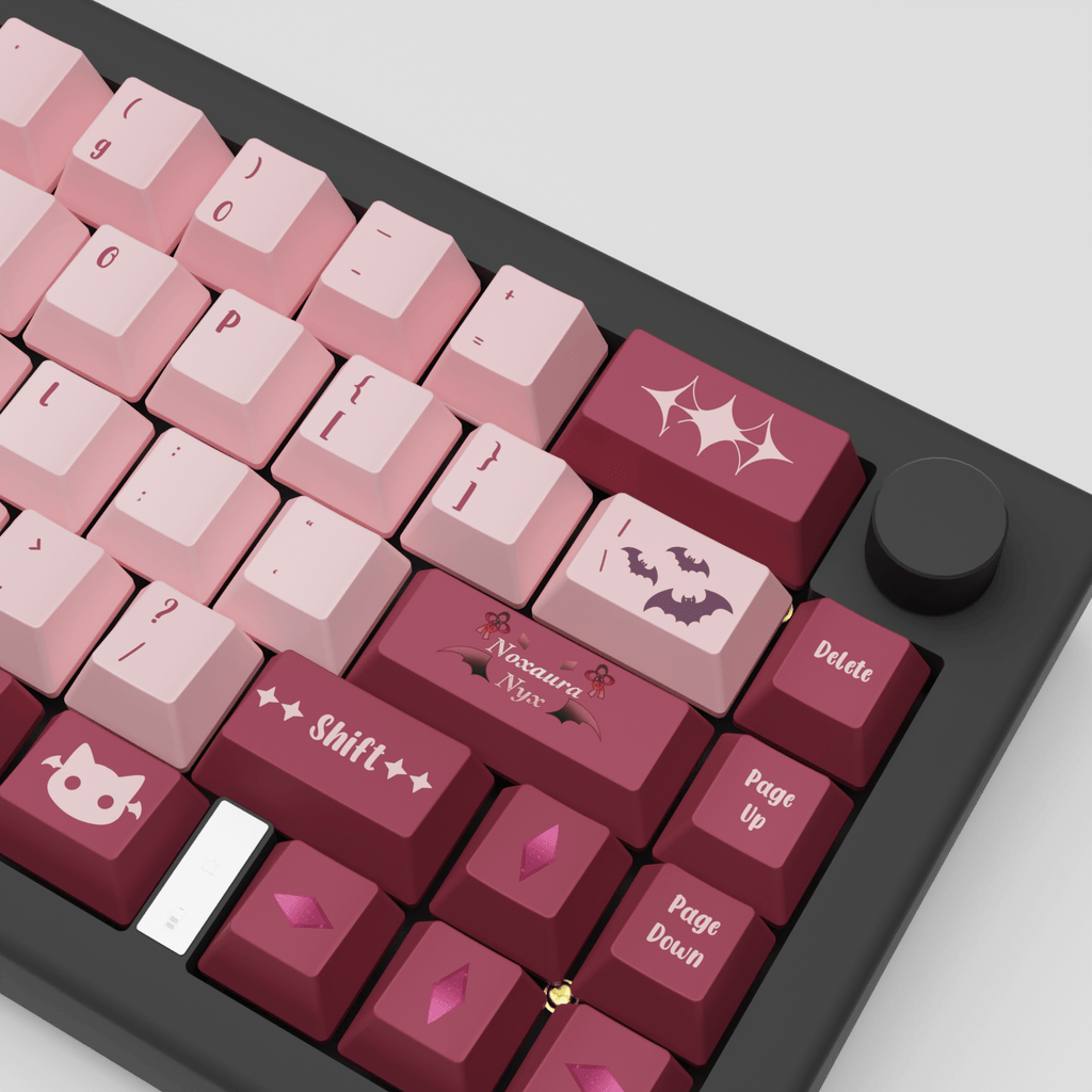 Noxaura Nyx Vtuber Keycaps Set