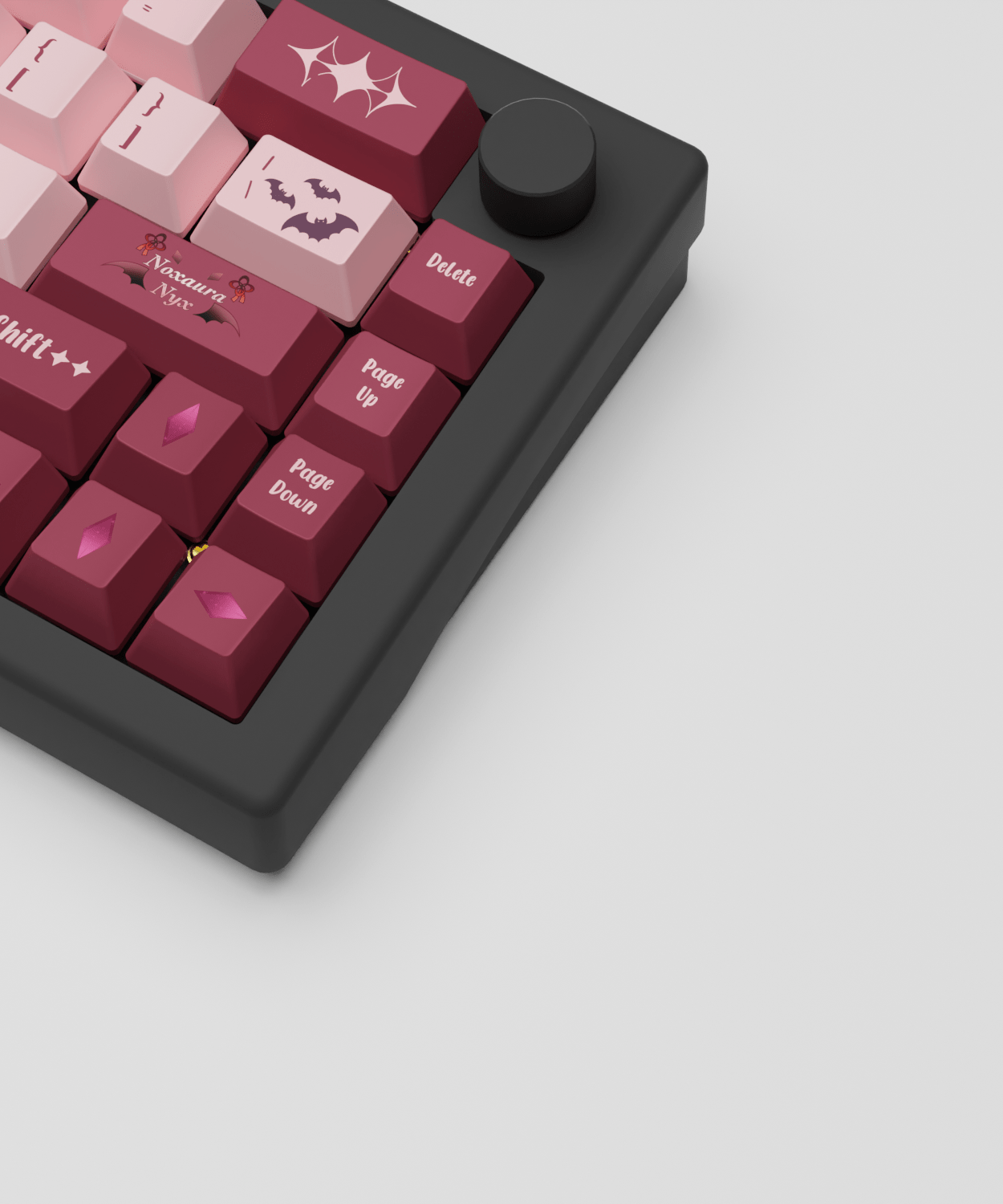 Noxaura Nyx Vtuber Keycaps Set