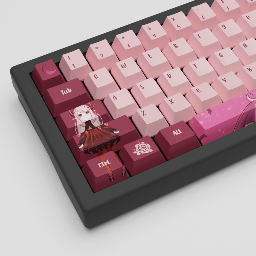 Noxaura Nyx Vtuber Keycaps Set