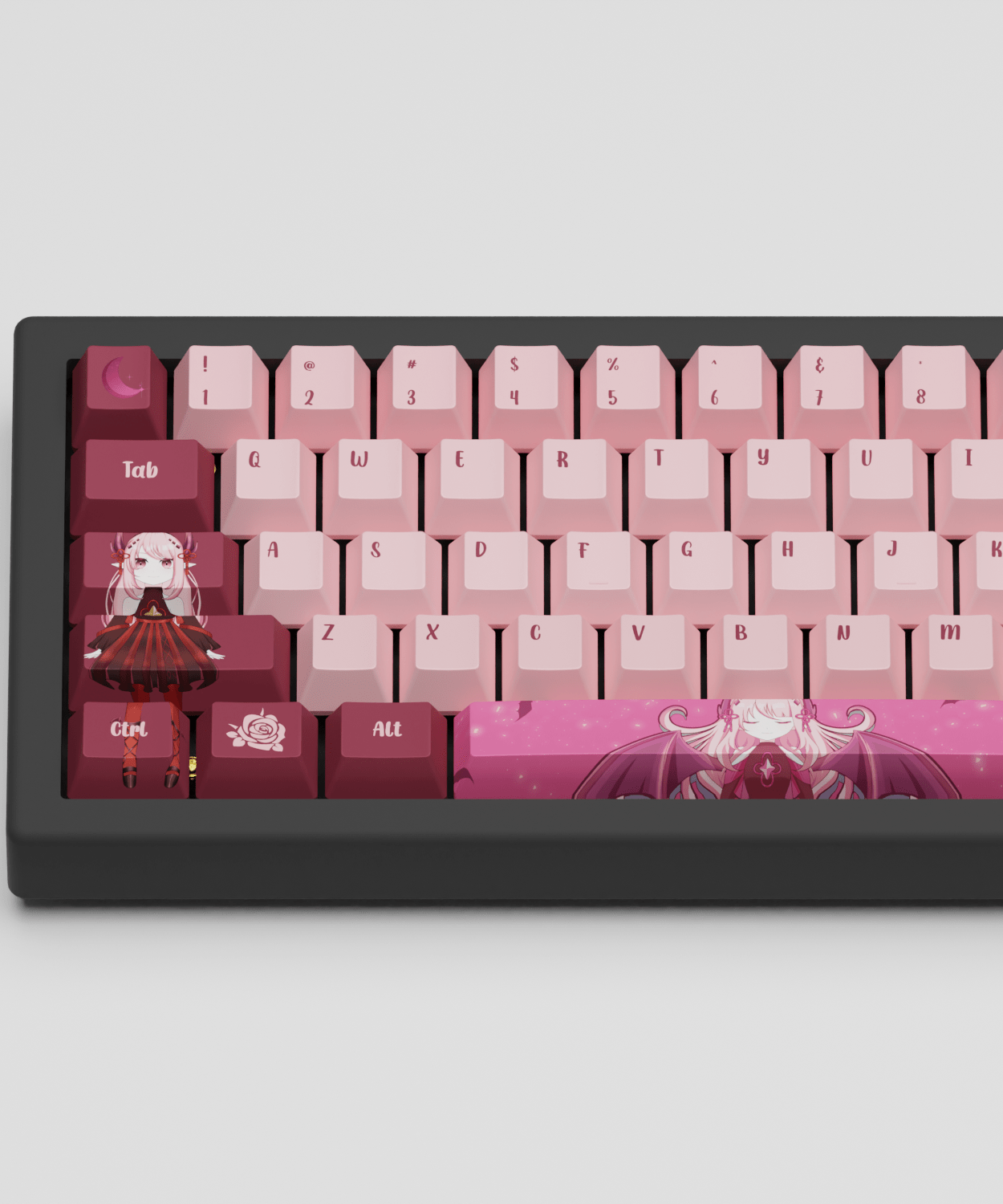 Noxaura Nyx Vtuber Keycaps Set