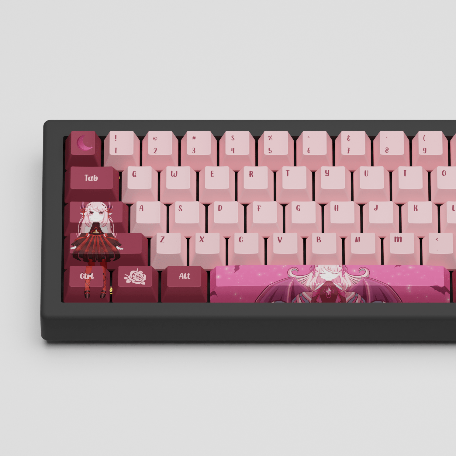 Noxaura Nyx Vtuber Keycaps Set