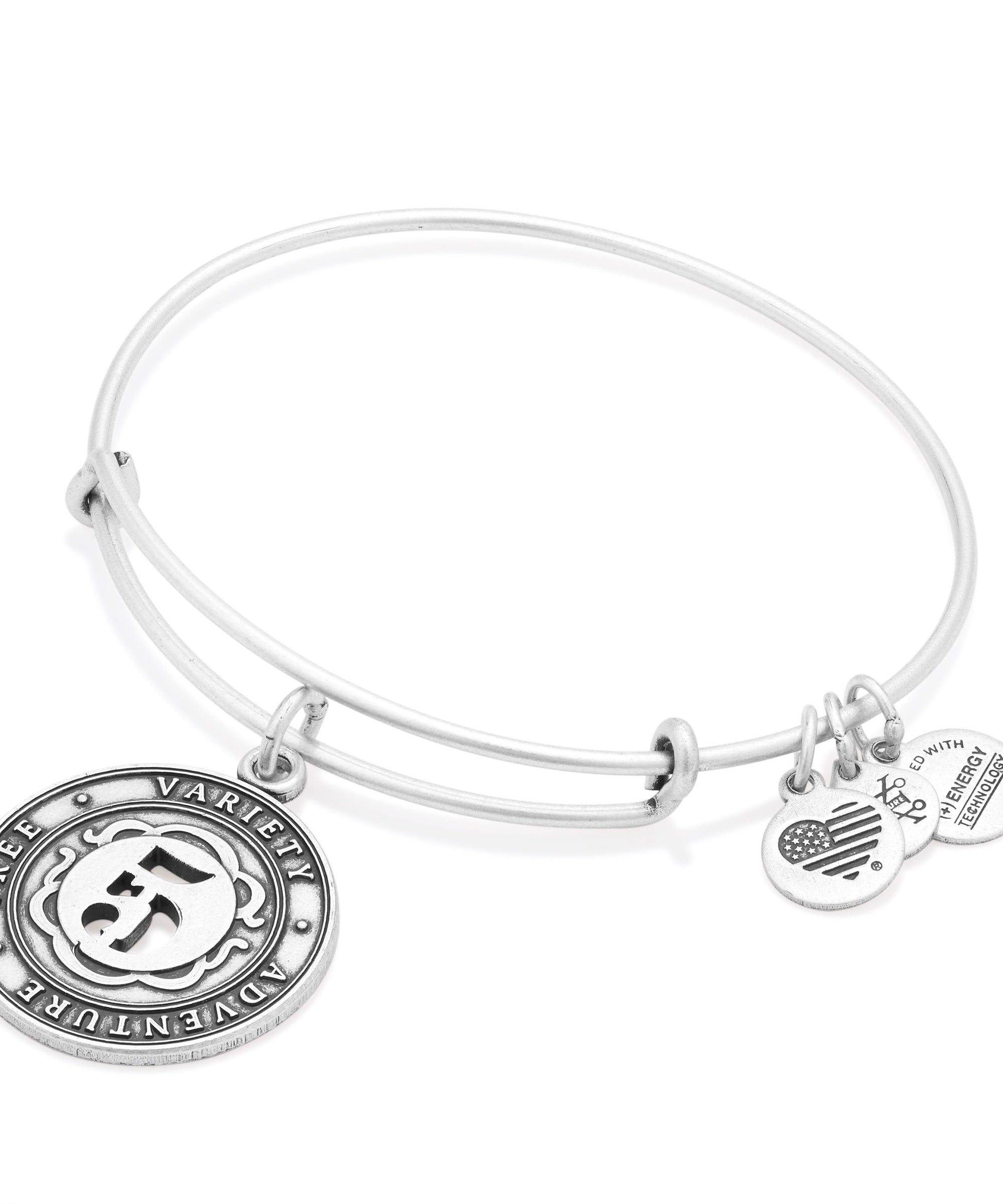 Number 5 Charm Bangle Bracelet | Free, Variety, and Adventure