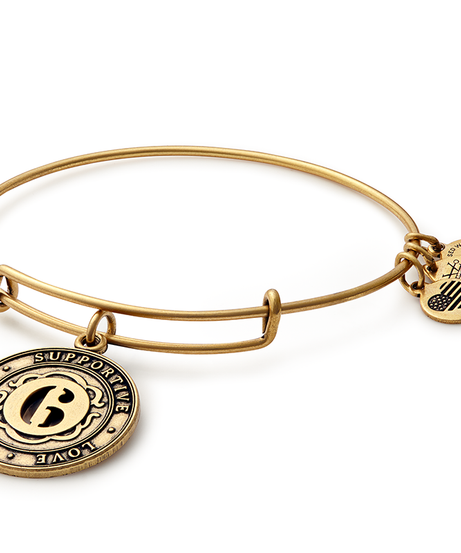 Number 6 Charm Bangle Bracelet | Healing, Supportive, and Love