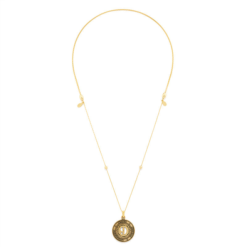 Number 9 Necklace, Expandable | Worldly, Kind, and Noble