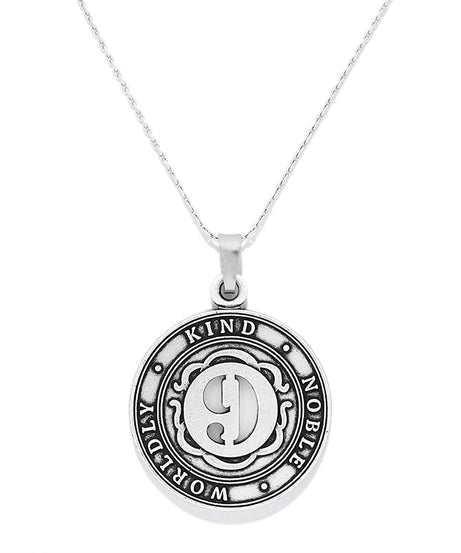 Number 9 Necklace, Expandable | Worldly, Kind, and Noble