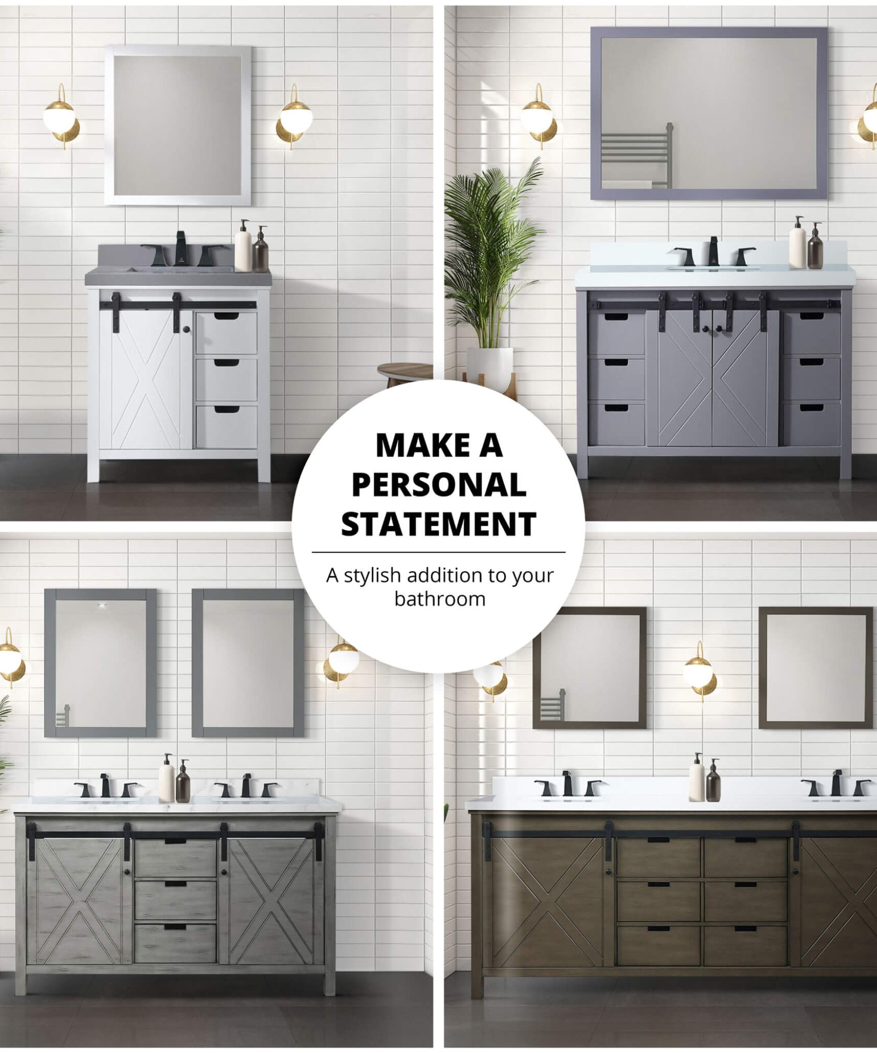 Nuvia 80-Inch Fully Assembled Double Bath Vanity With Soft Close Cabinets [No Countertop] (SAK53904)
