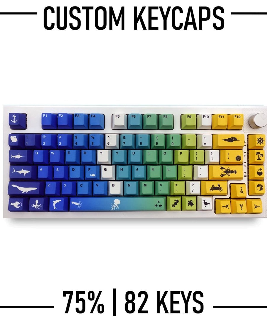 Ocean Paradise Keycaps by Kelvin Lau