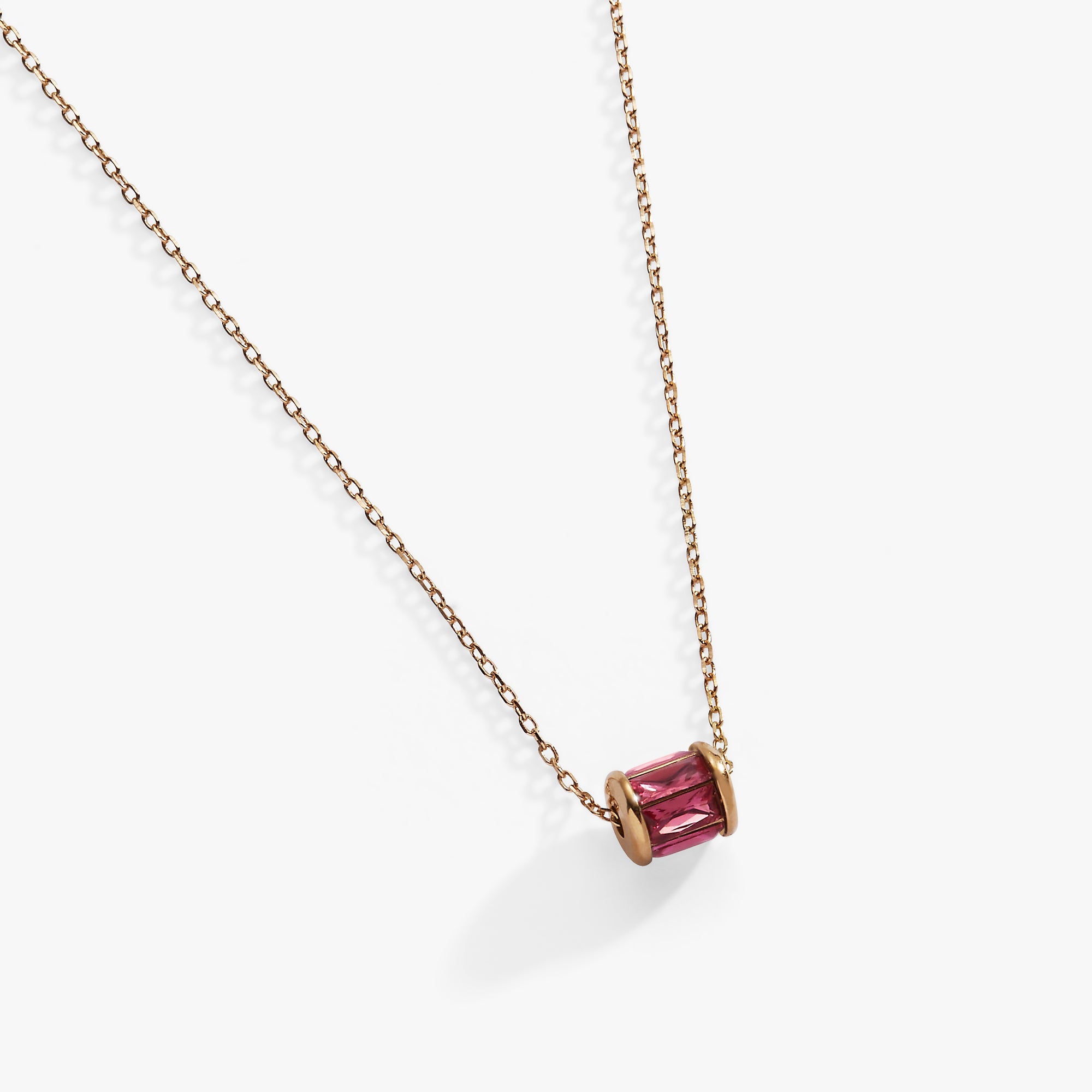 October Birthstone Precious Pendant Necklace