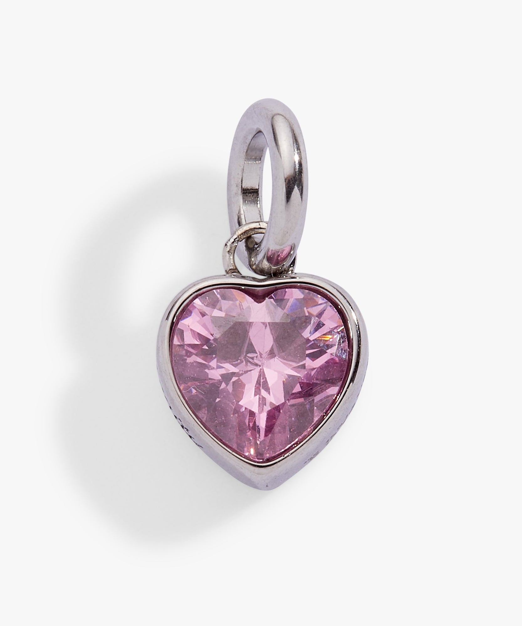 October 'Serenity' Heart Birthstone Charm