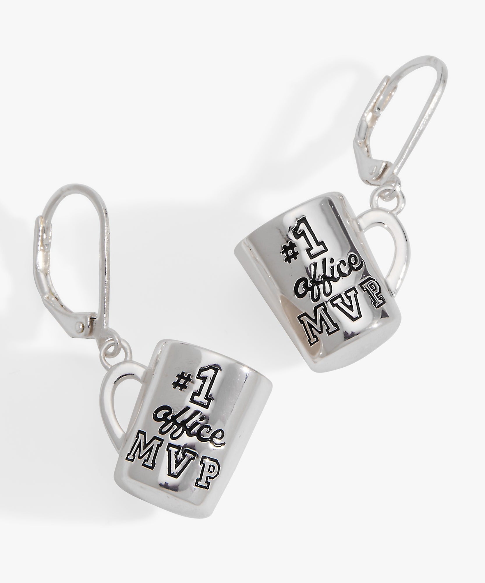 #1 'Office MVP' Mug Earrings