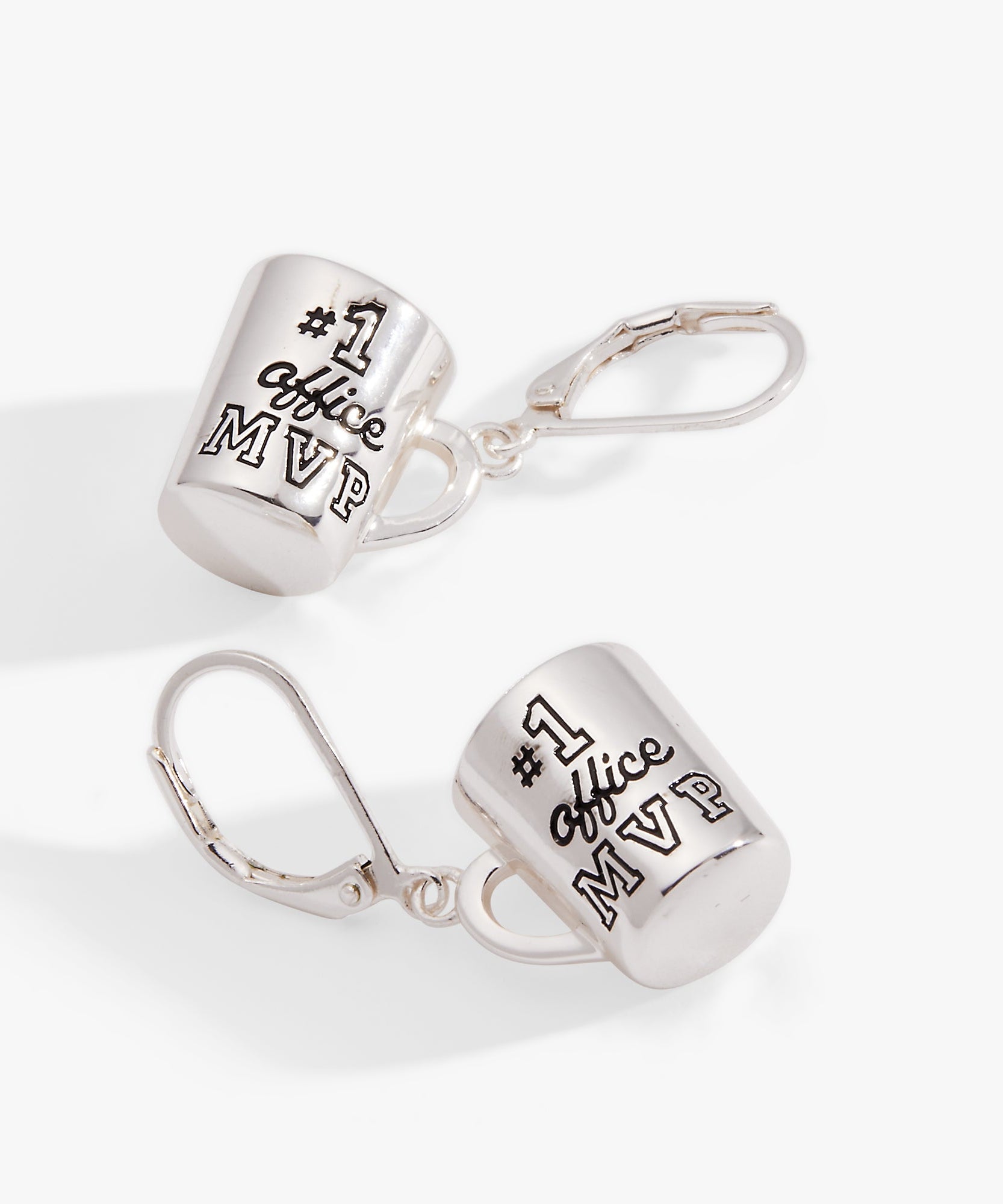 #1 'Office MVP' Mug Earrings