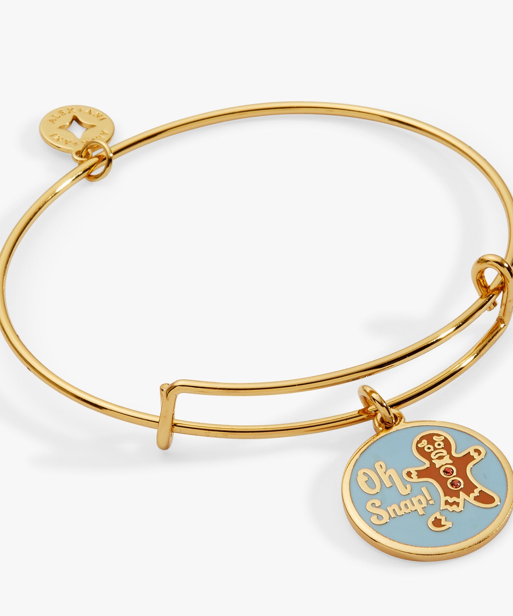 'Oh Snap!' Gingerbread Charm Bangle
