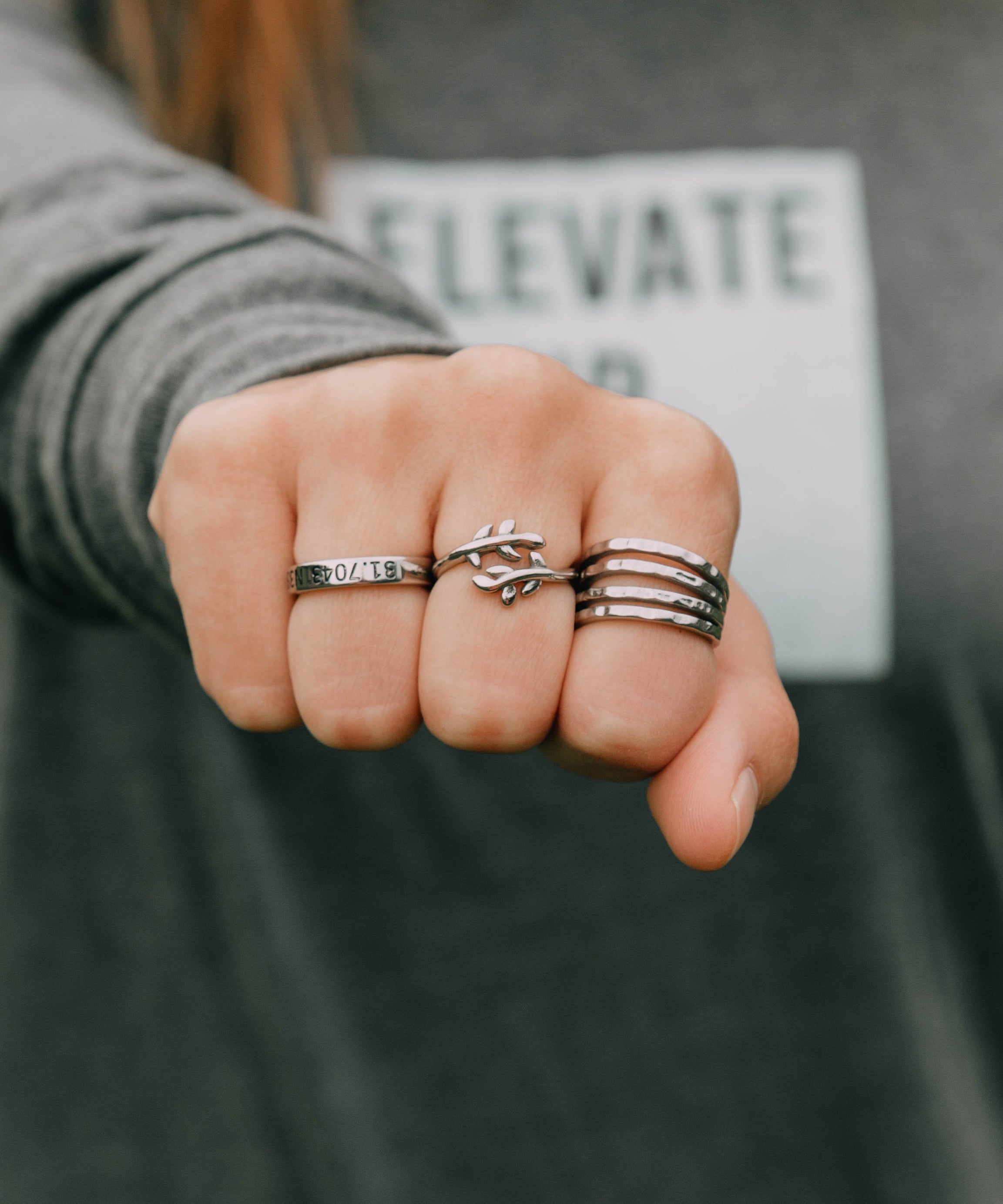 Olive Branch Ring