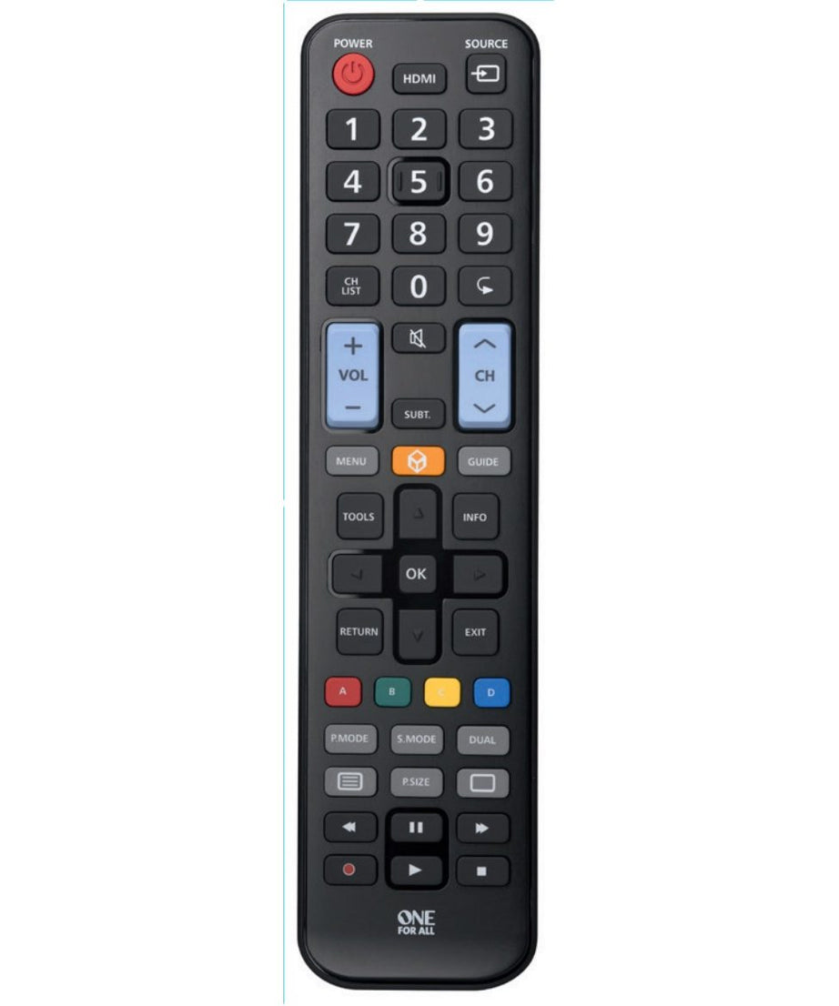 One For All URC1910 for Samsung 1-Device Universal Remote Control
