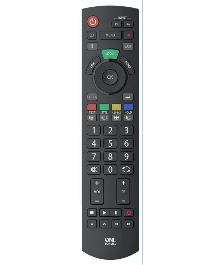 One For All URC1914 for Panasonic 1-Device Universal Remote Control