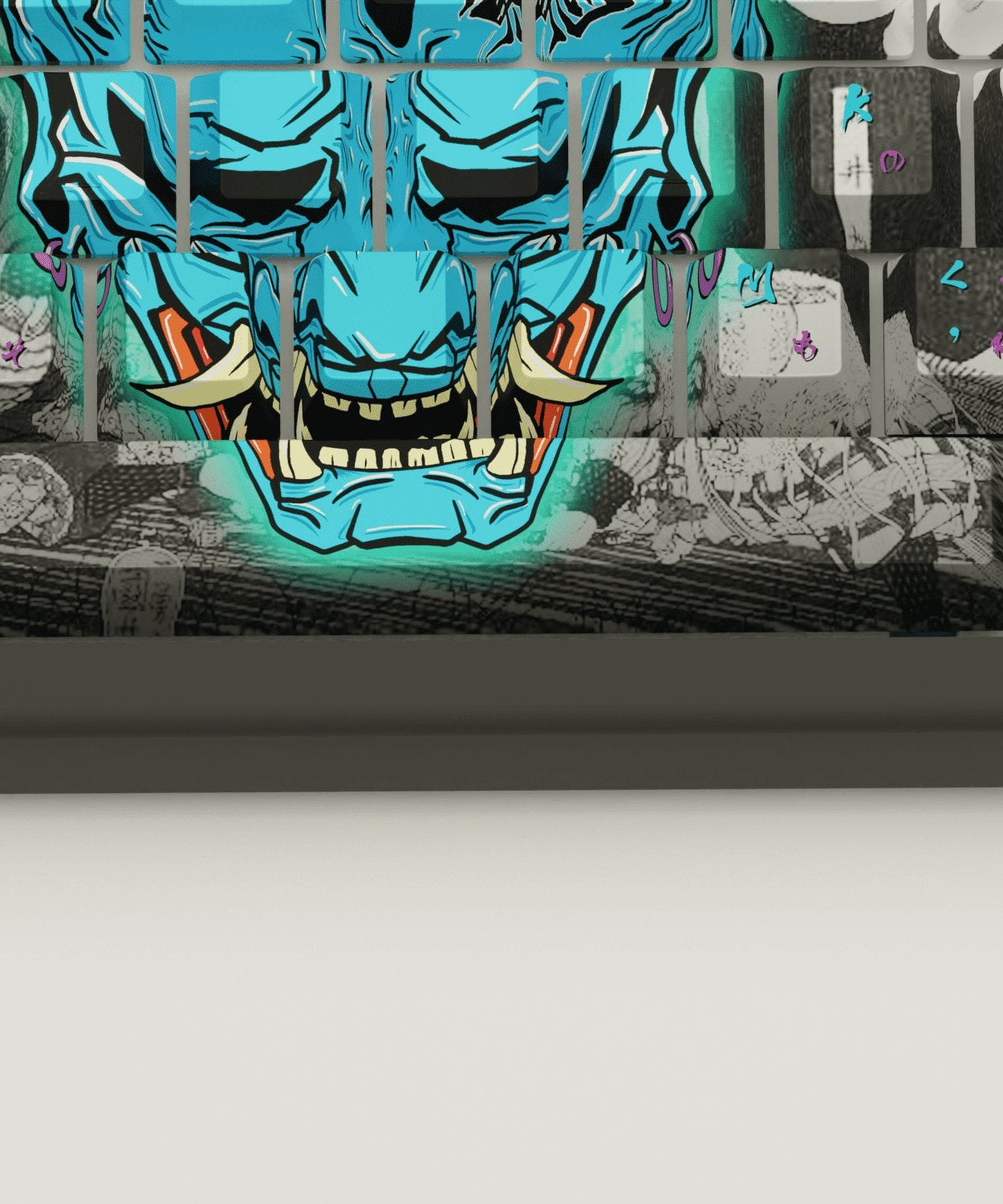 Oni Design Keycaps and Mechanical Keyboard