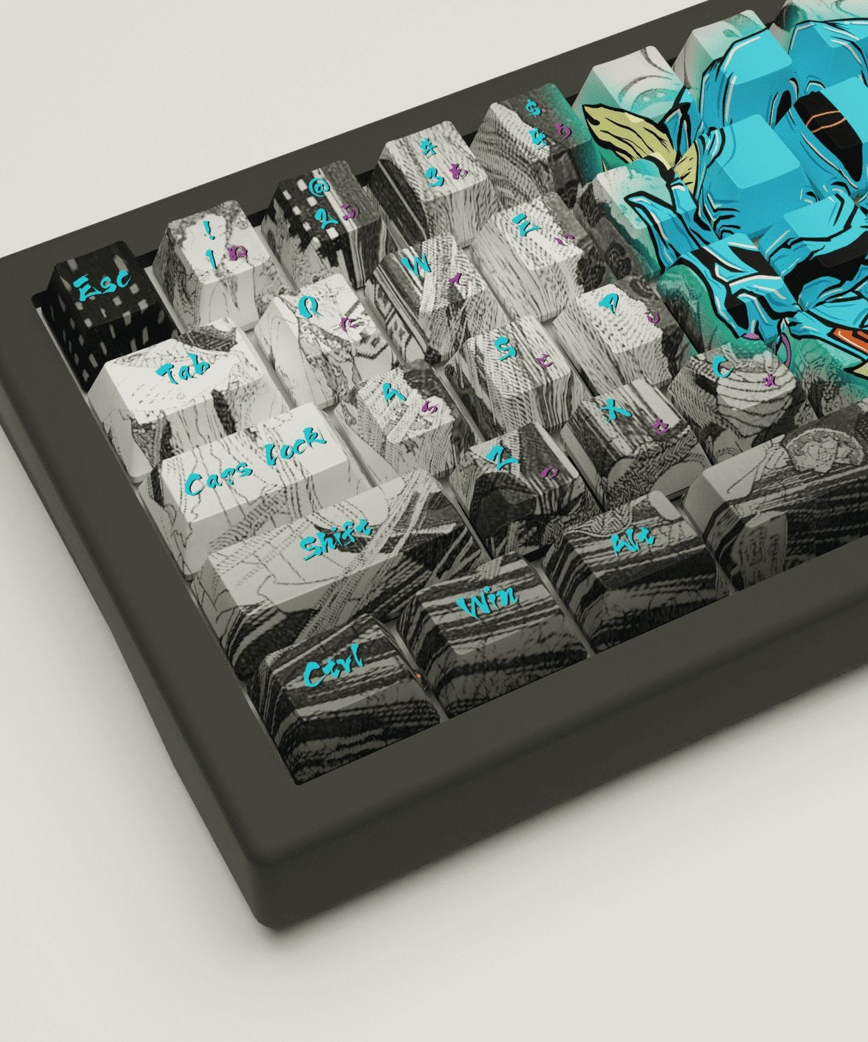 Oni Design Keycaps and Mechanical Keyboard