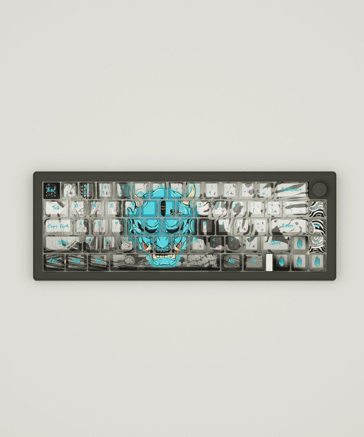 Oni Design Keycaps and Mechanical Keyboard