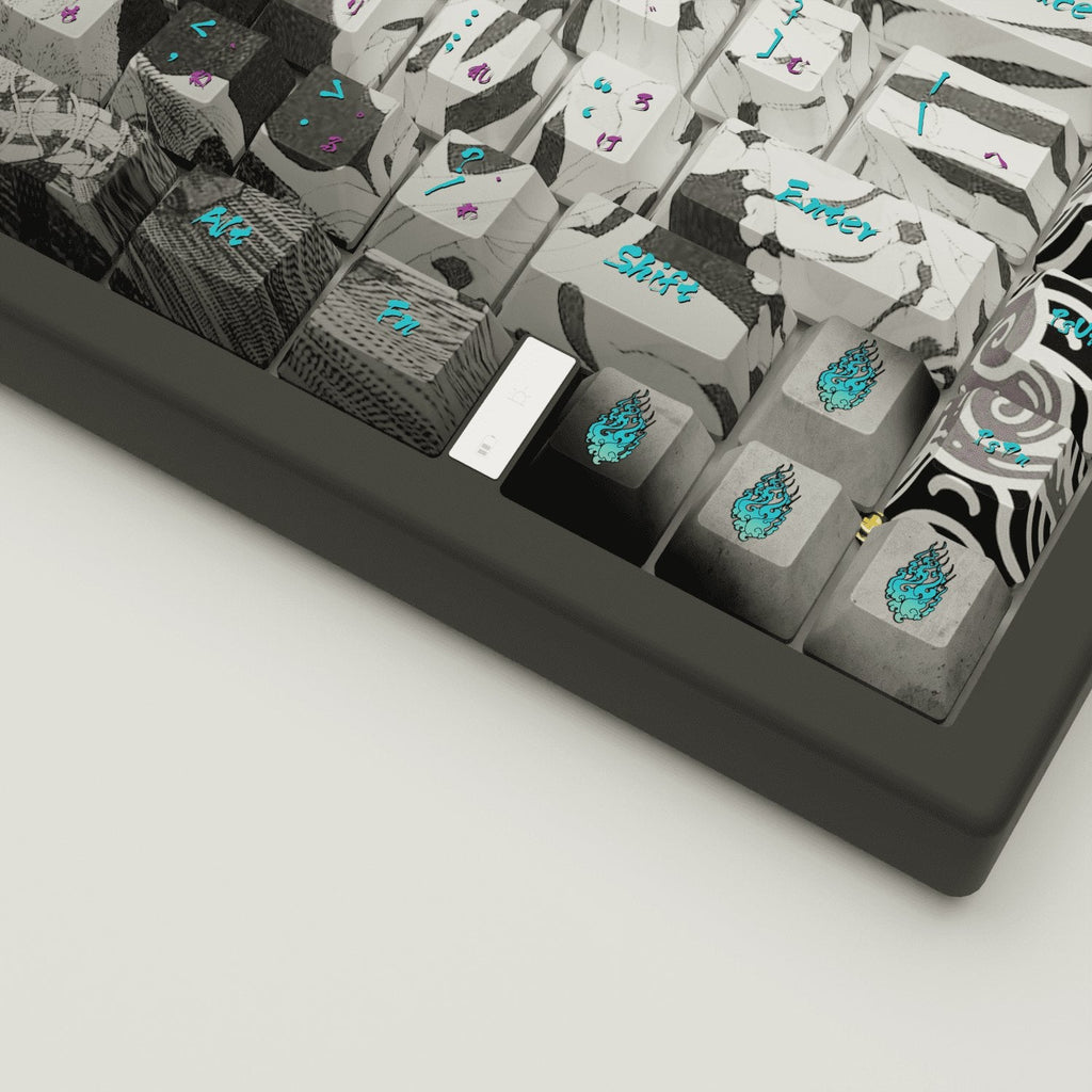 Oni Design Keycaps and Mechanical Keyboard