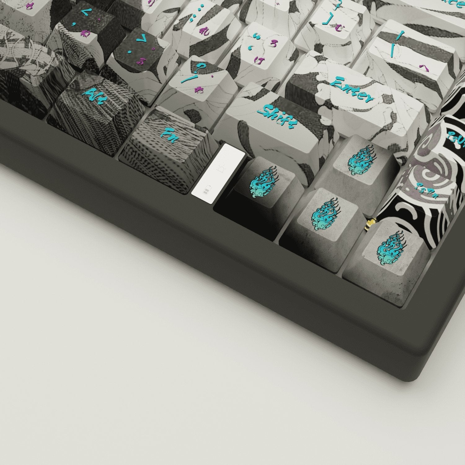 Oni Design Keycaps and Mechanical Keyboard