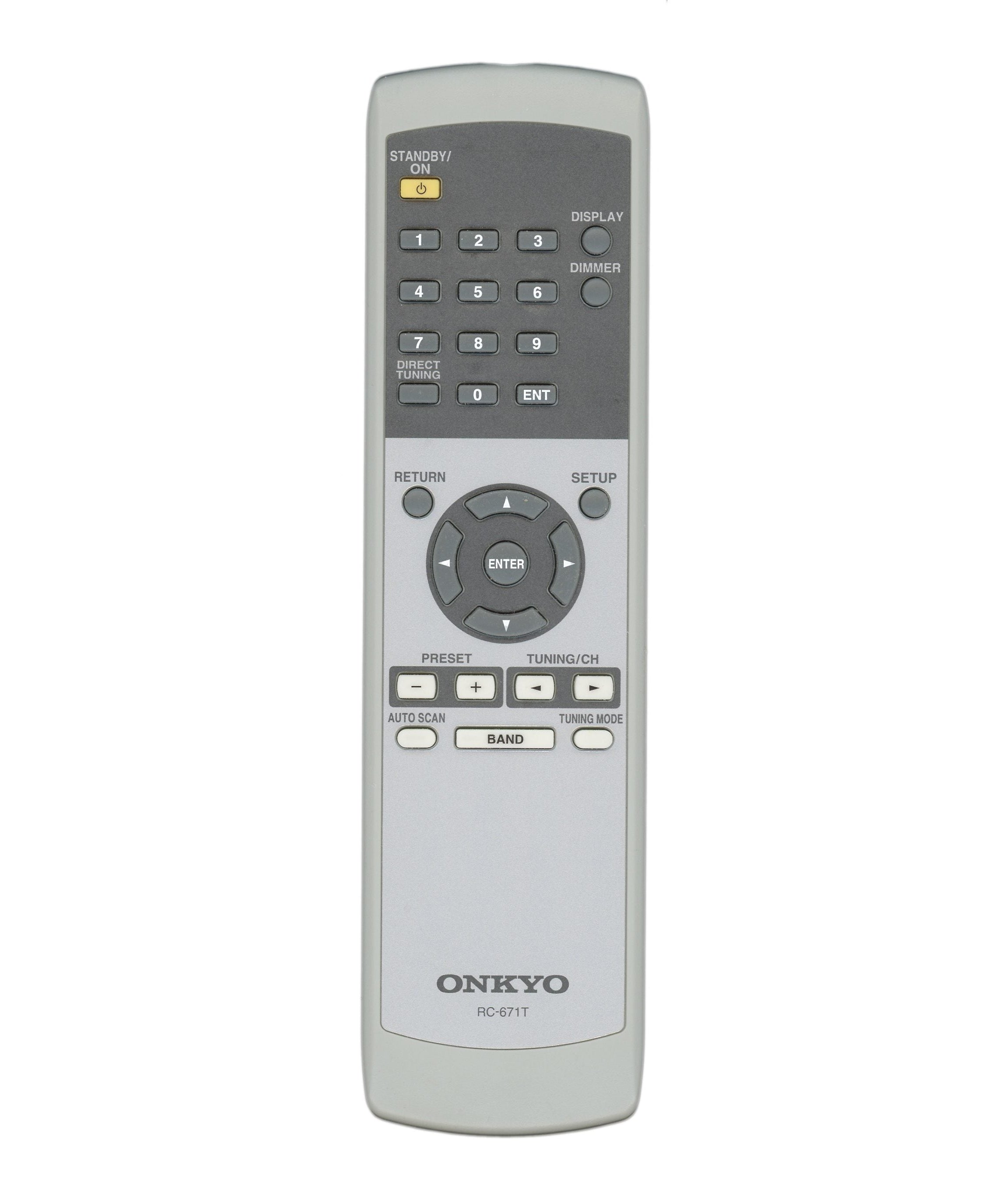 Onkyo RC671T Audio Remote Control | RC-671T