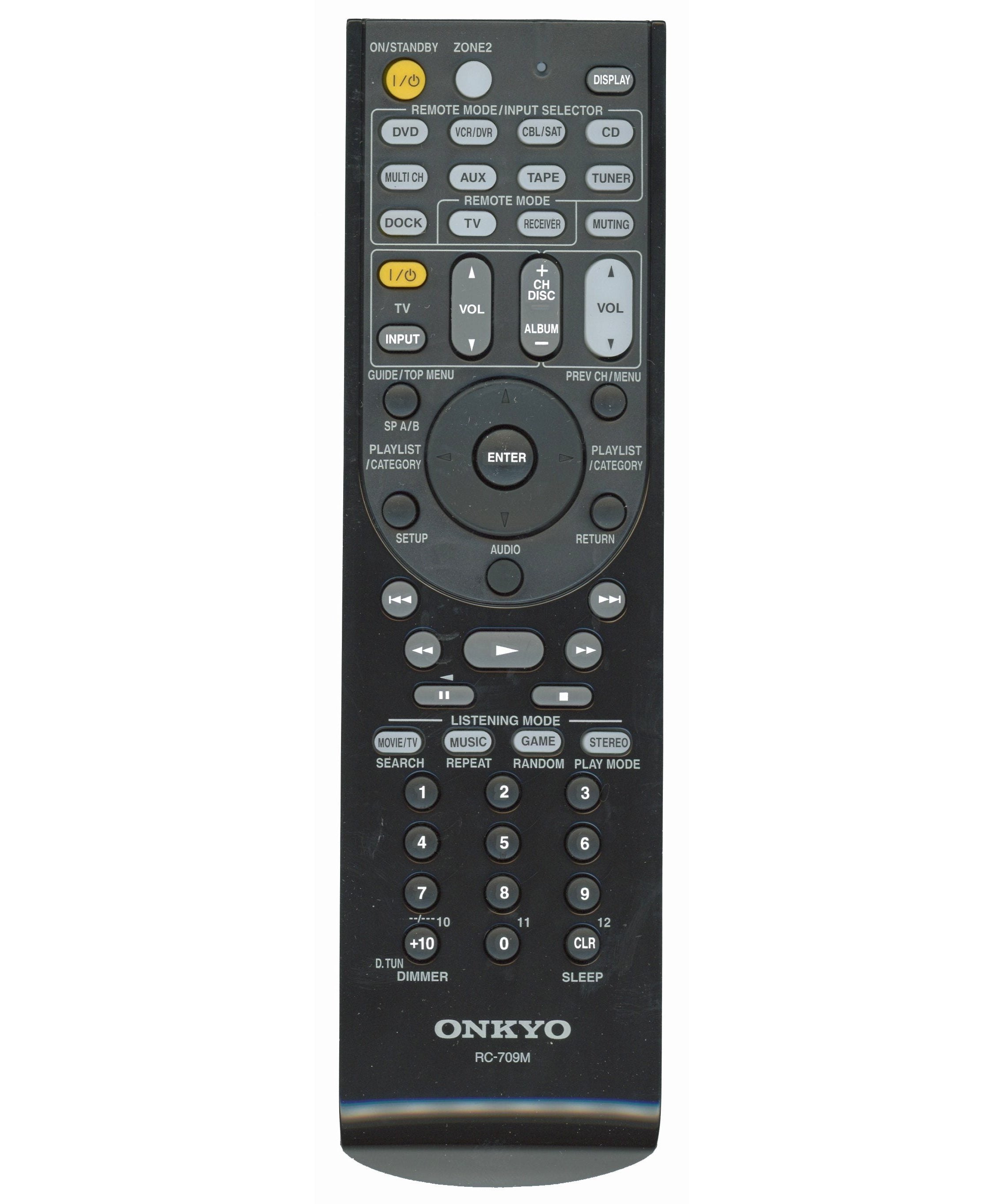 Onkyo RC709M Receiver Remote Control | RC-709M