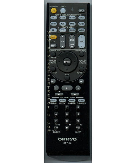 Onkyo RC710M Receiver Remote Control | RC-710M