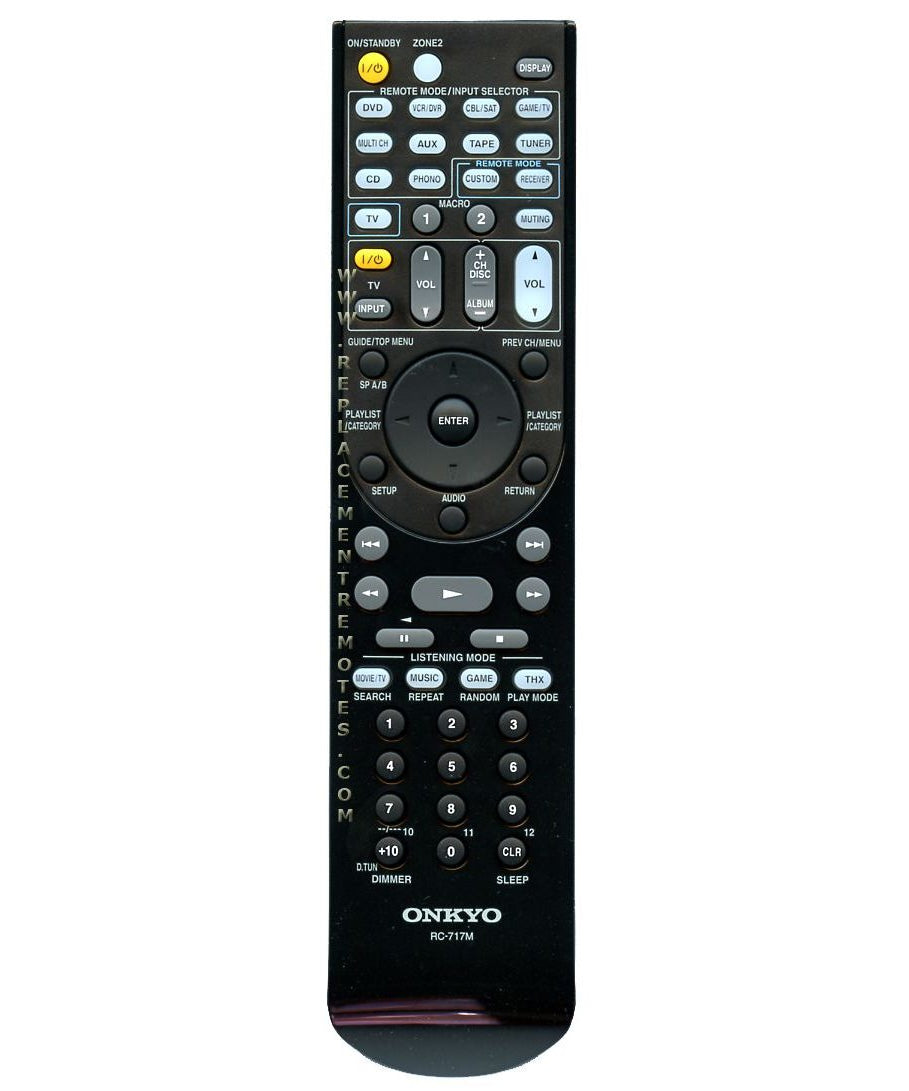Onkyo RC717M Receiver Remote Control | RC-717M