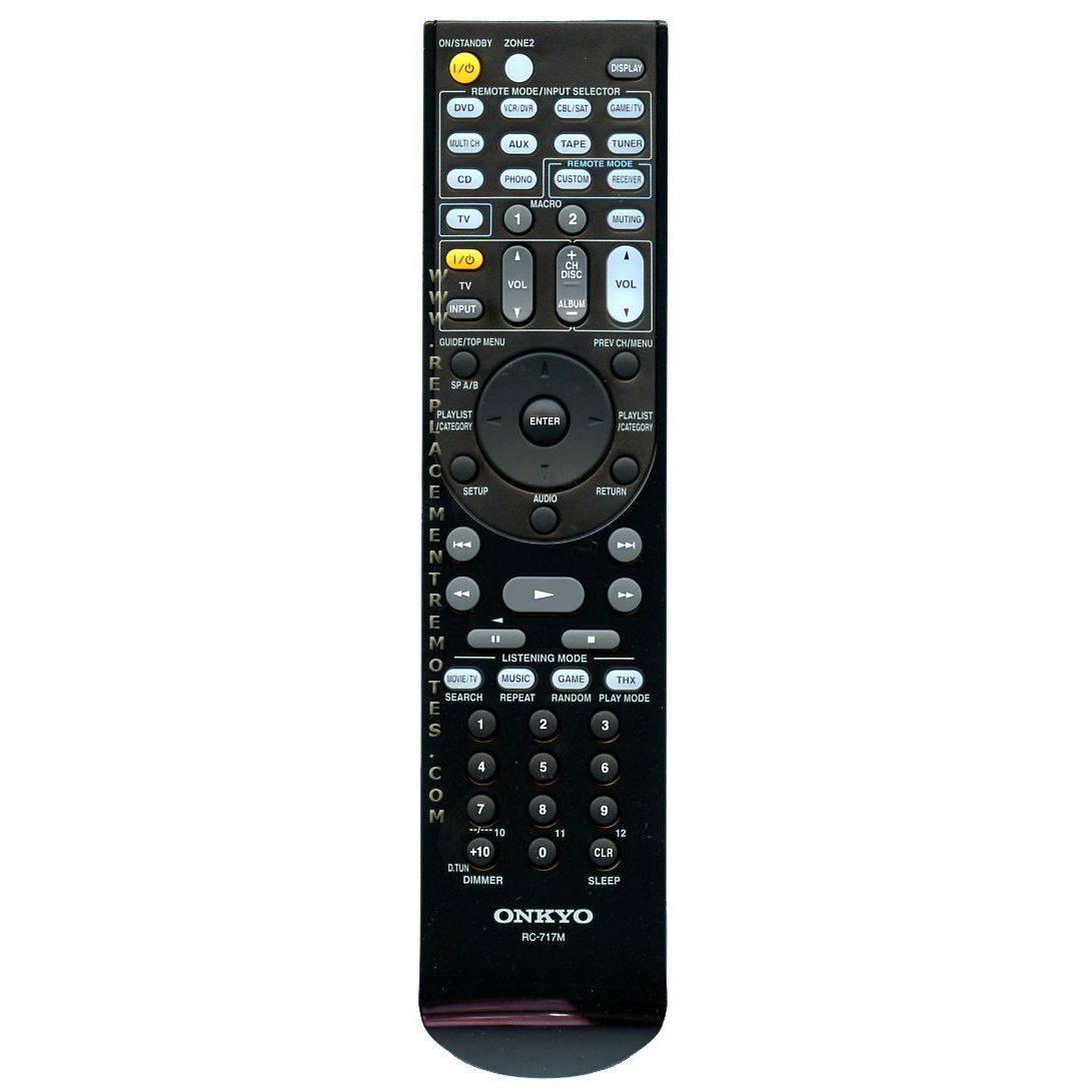 Onkyo RC717M Receiver Remote Control | RC-717M