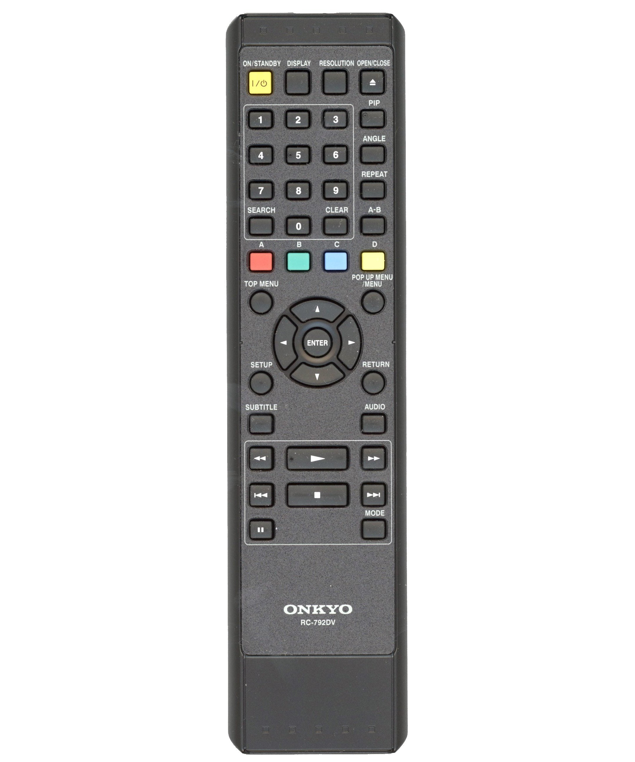 Onkyo RC792DV Blu-ray Remote Control | RC-792DV