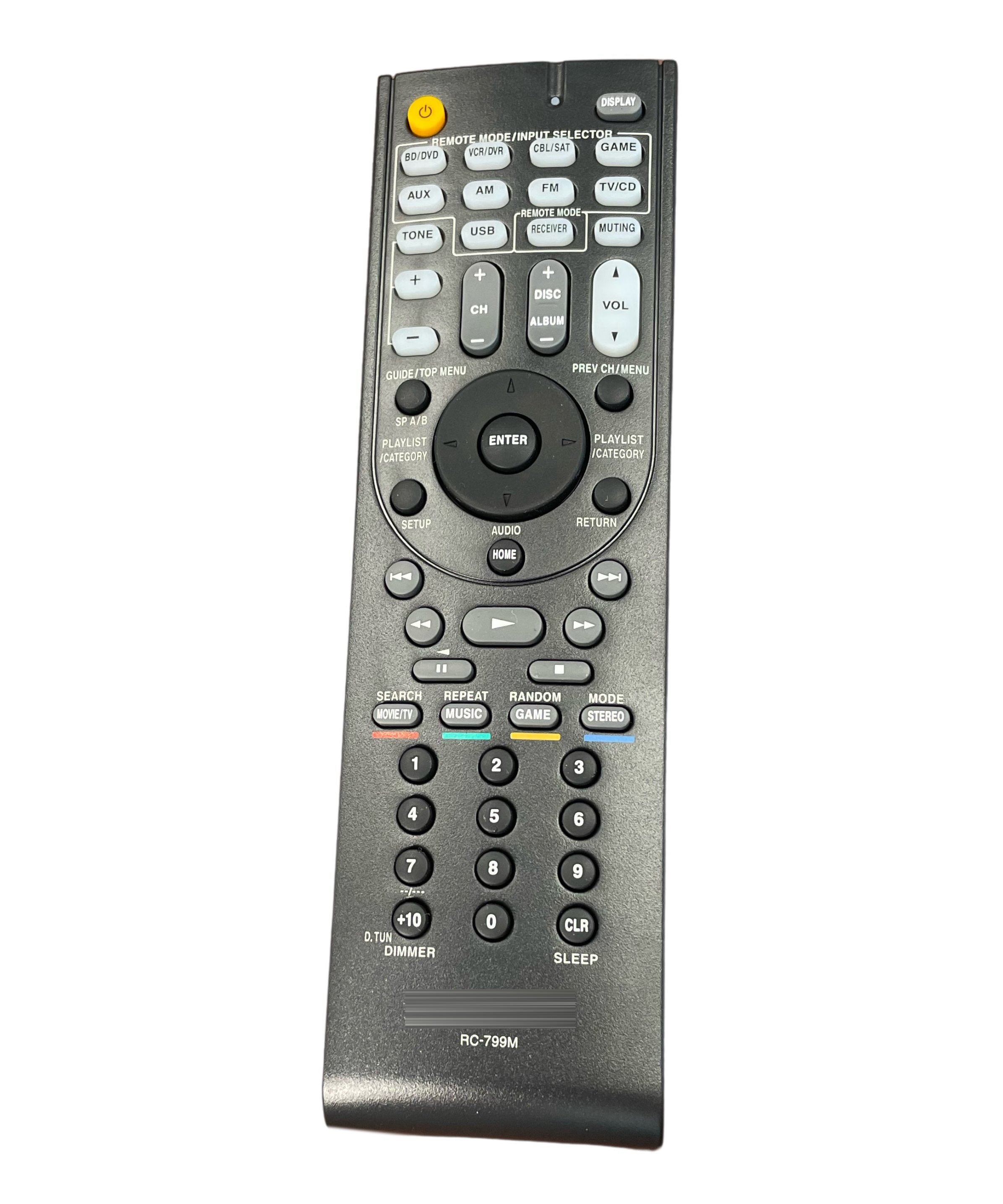 Onkyo RC799M Receiver Remote Control | RC-799M