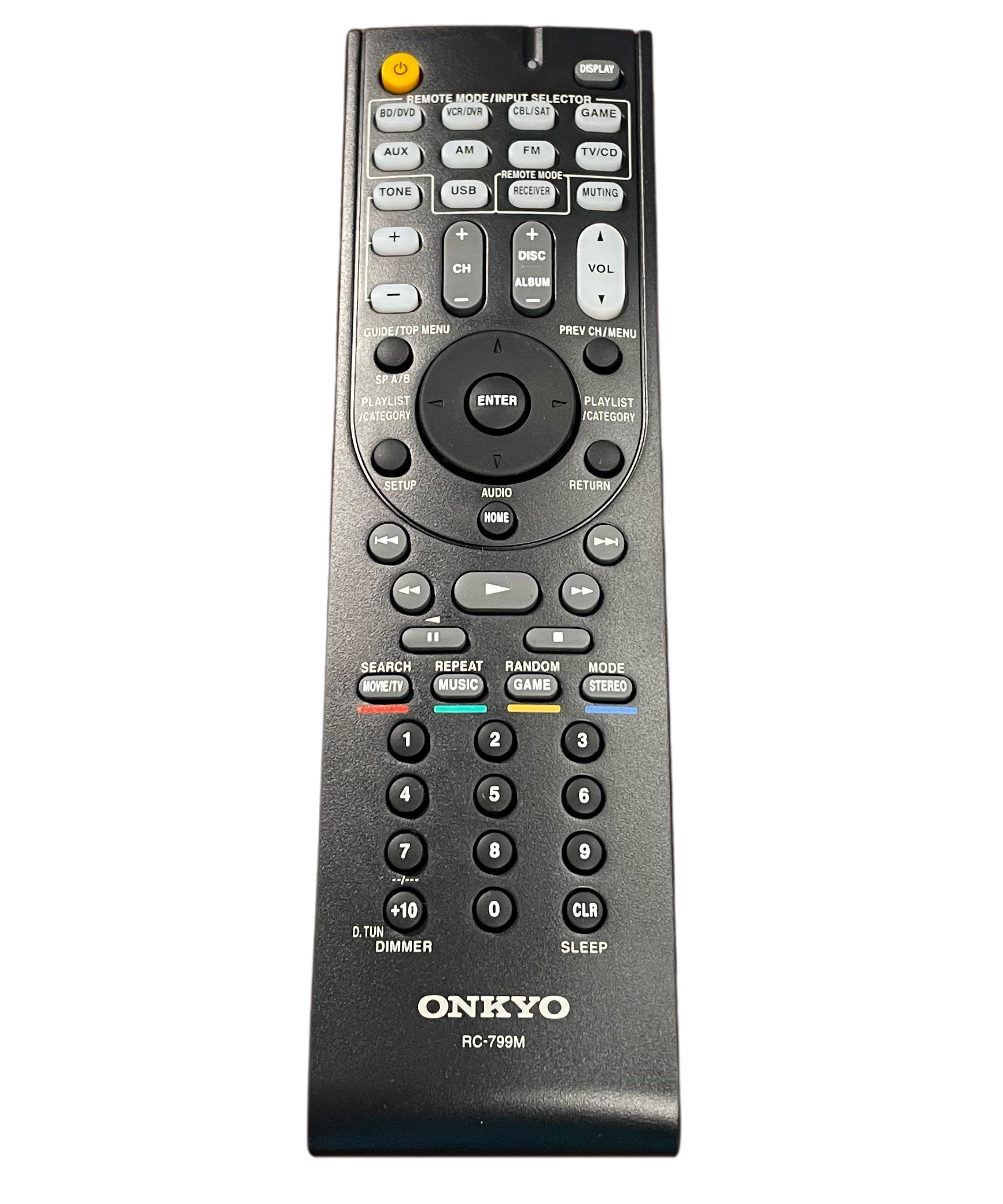 Onkyo RC799M Receiver Remote Control | RC-799M