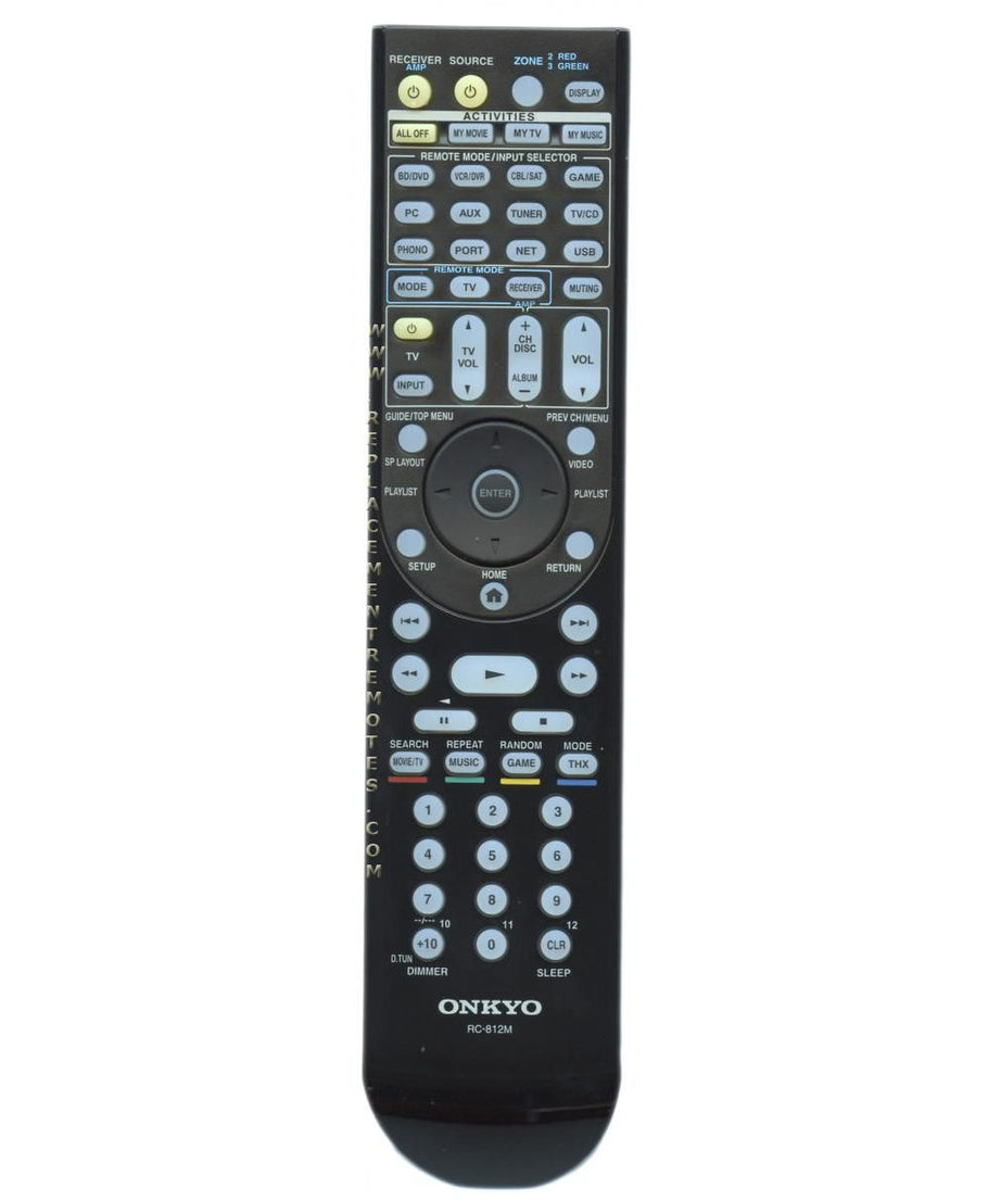 Onkyo RC812M Receiver Remote Control | RC-812M