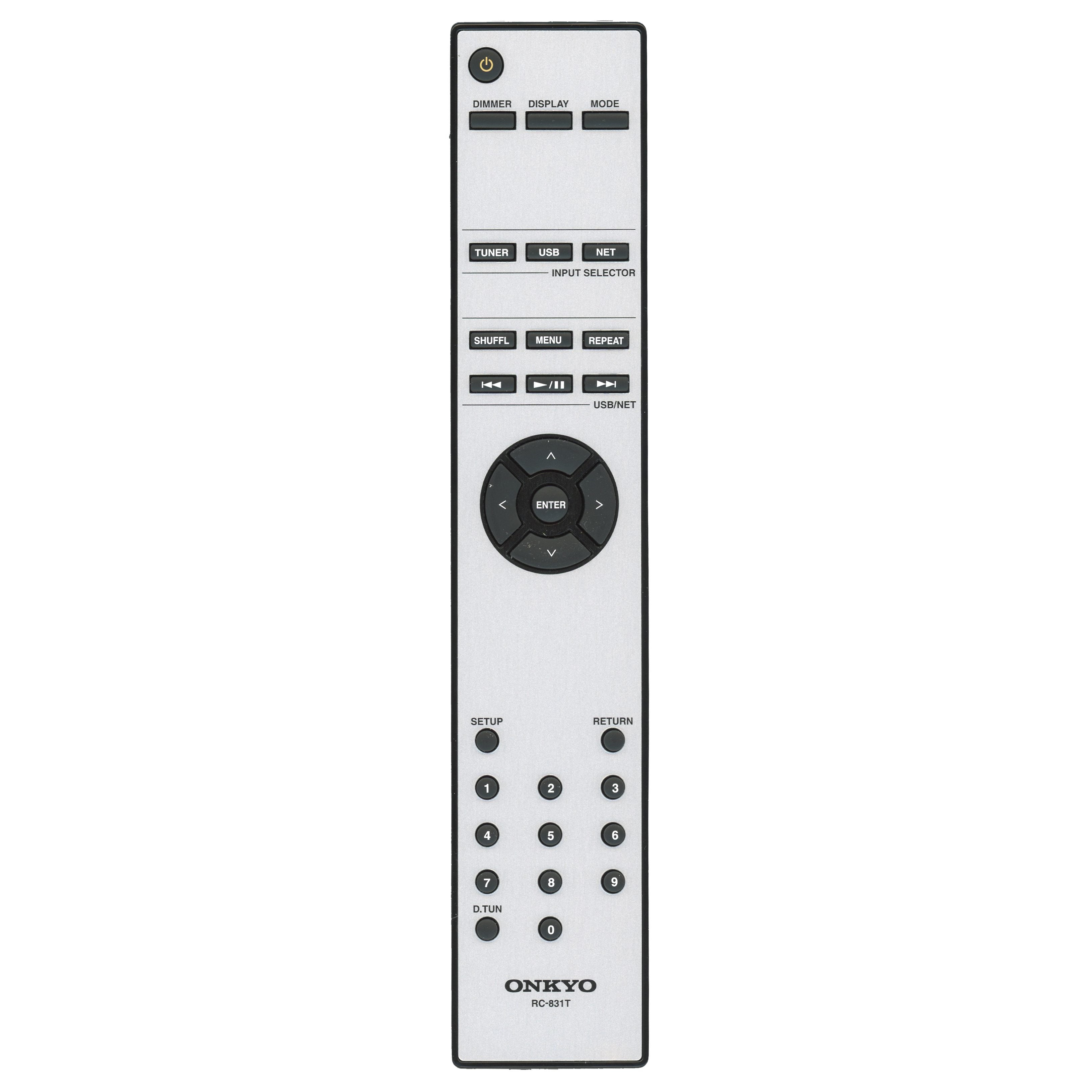 Onkyo RC831T Receiver Remote Control - 24140831 | RC-831T