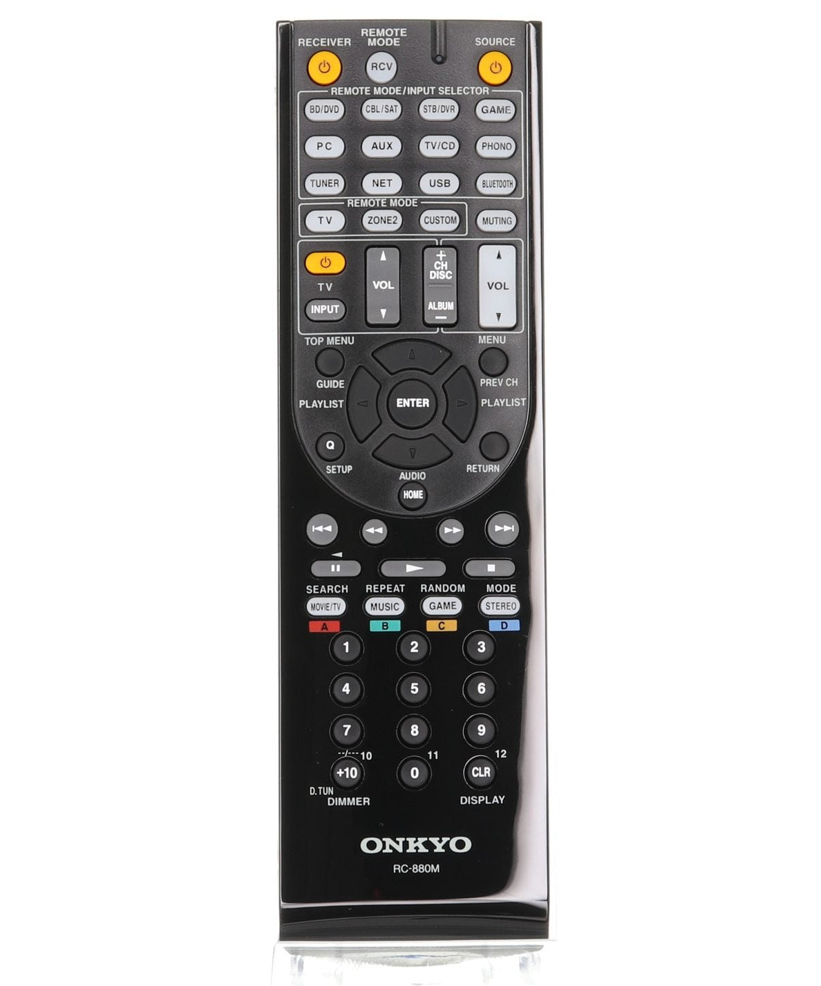Onkyo RC880M Receiver Remote Control | RC-880M