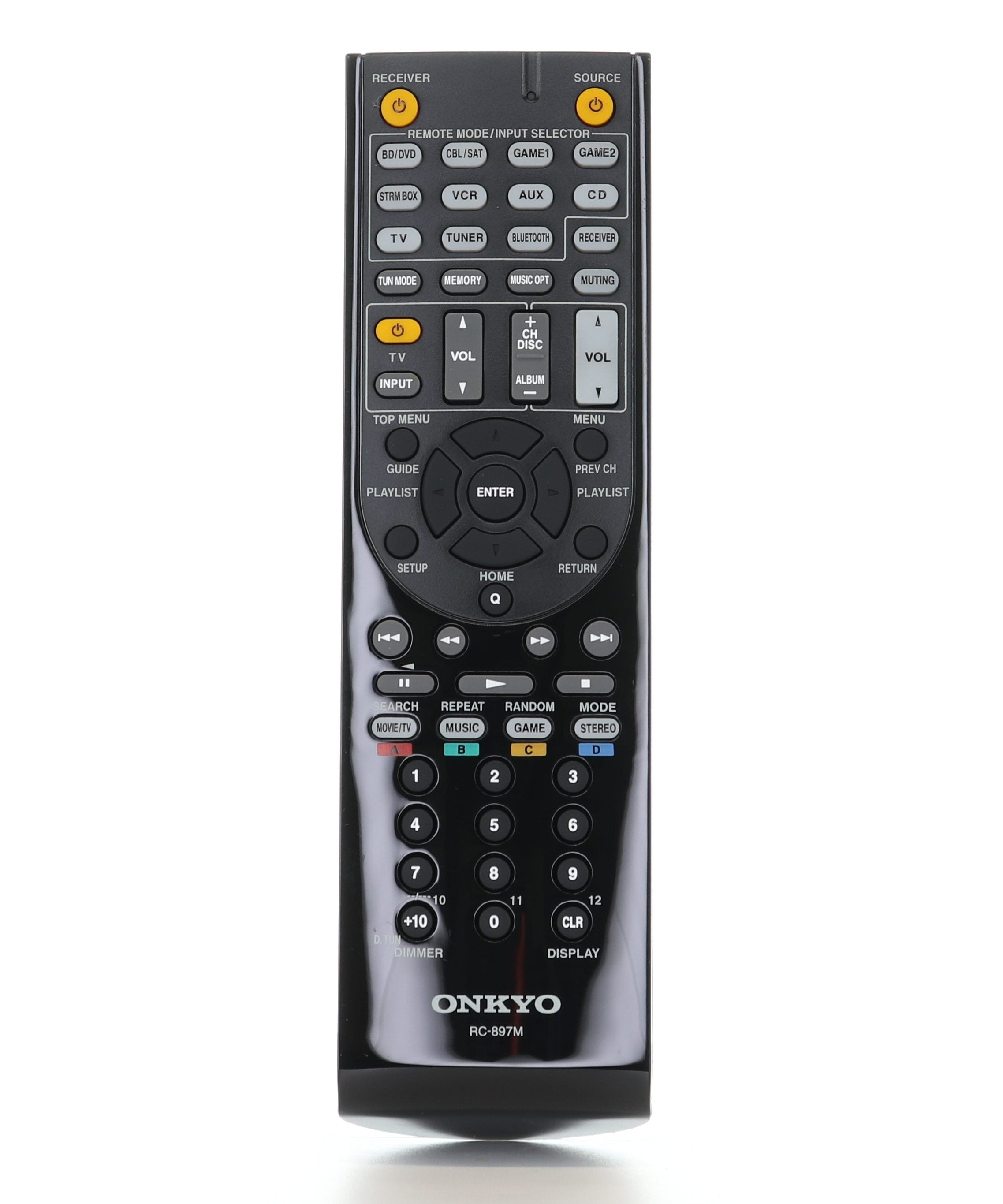 Onkyo RC897M Receiver Remote Control | RC-897M