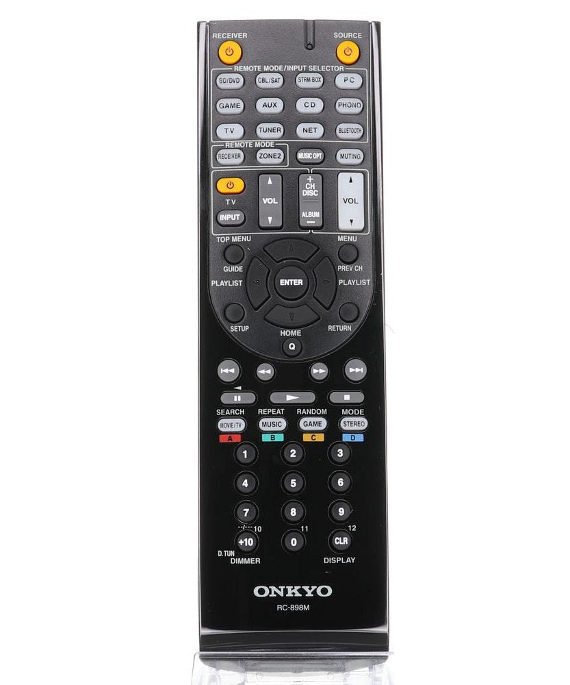 Onkyo RC898M Receiver Remote Control - 24140898 | RC-898M