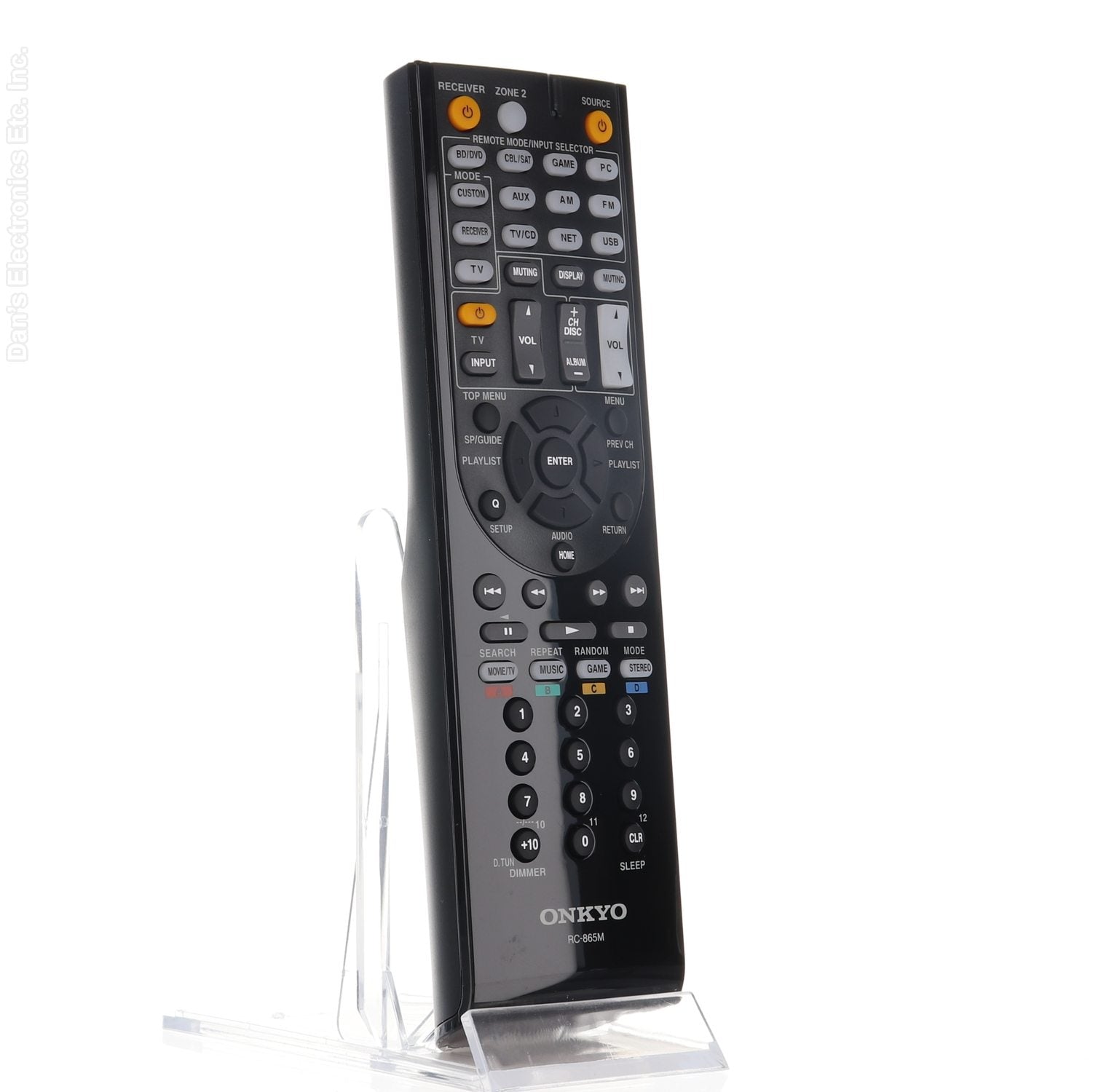 Onkyo Integra RC865M A/V Receiver Remote Control - 24140865 | RC-865M