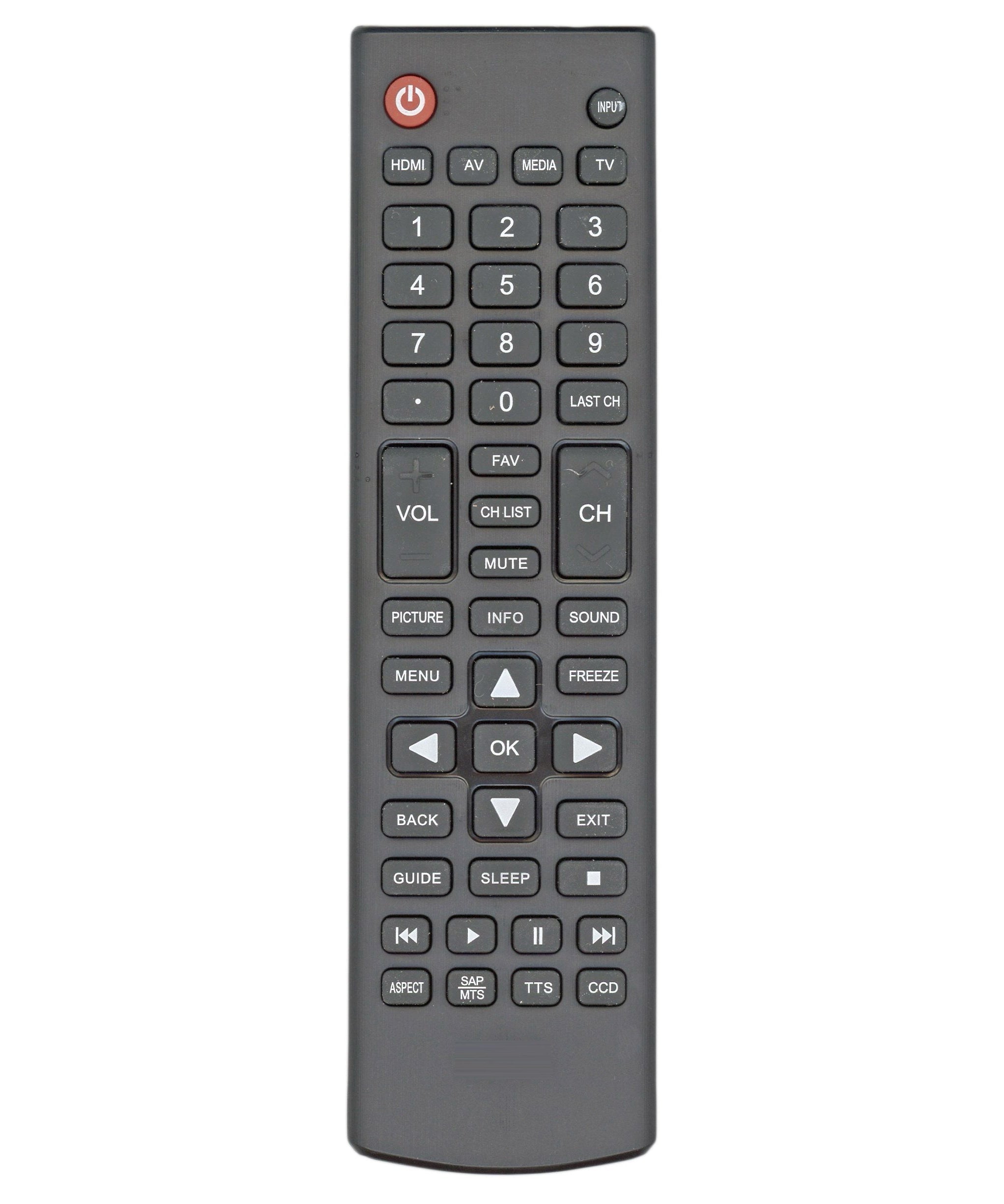 ONN 398GR12BEEMN0001 TV Remote Control